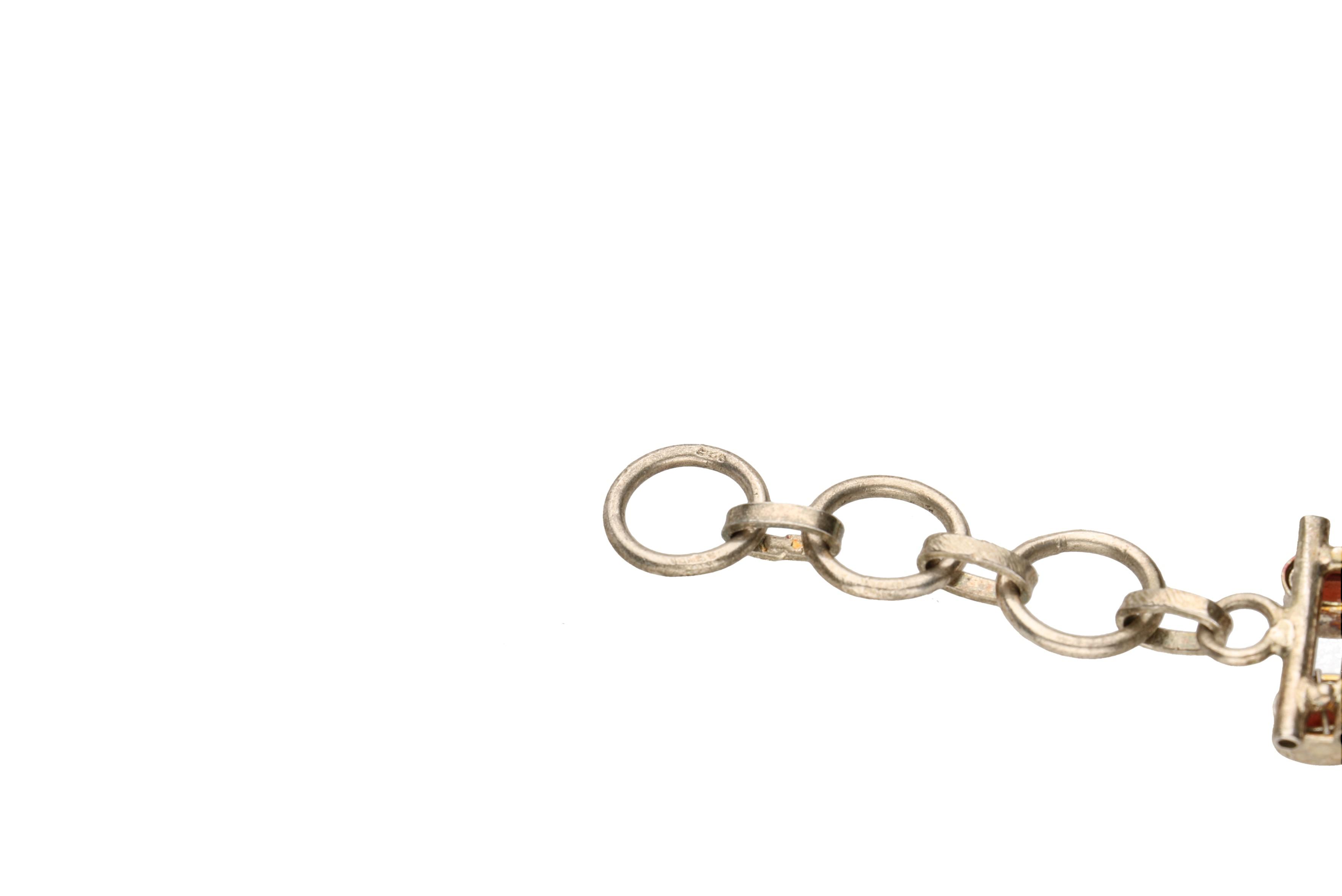 Sterling Silver Bracelets with Gemstones