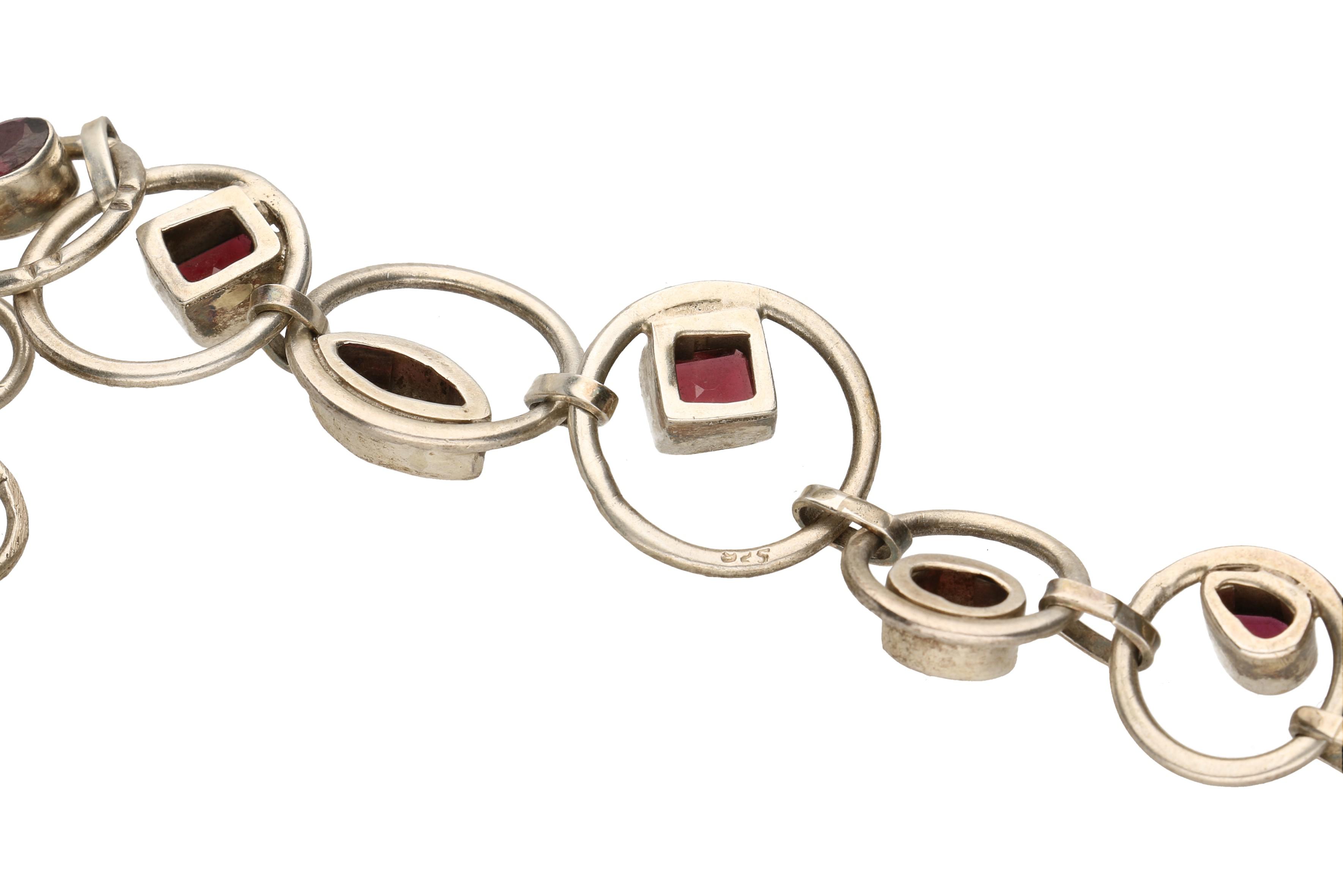 Sterling Silver Bracelets with Gemstones