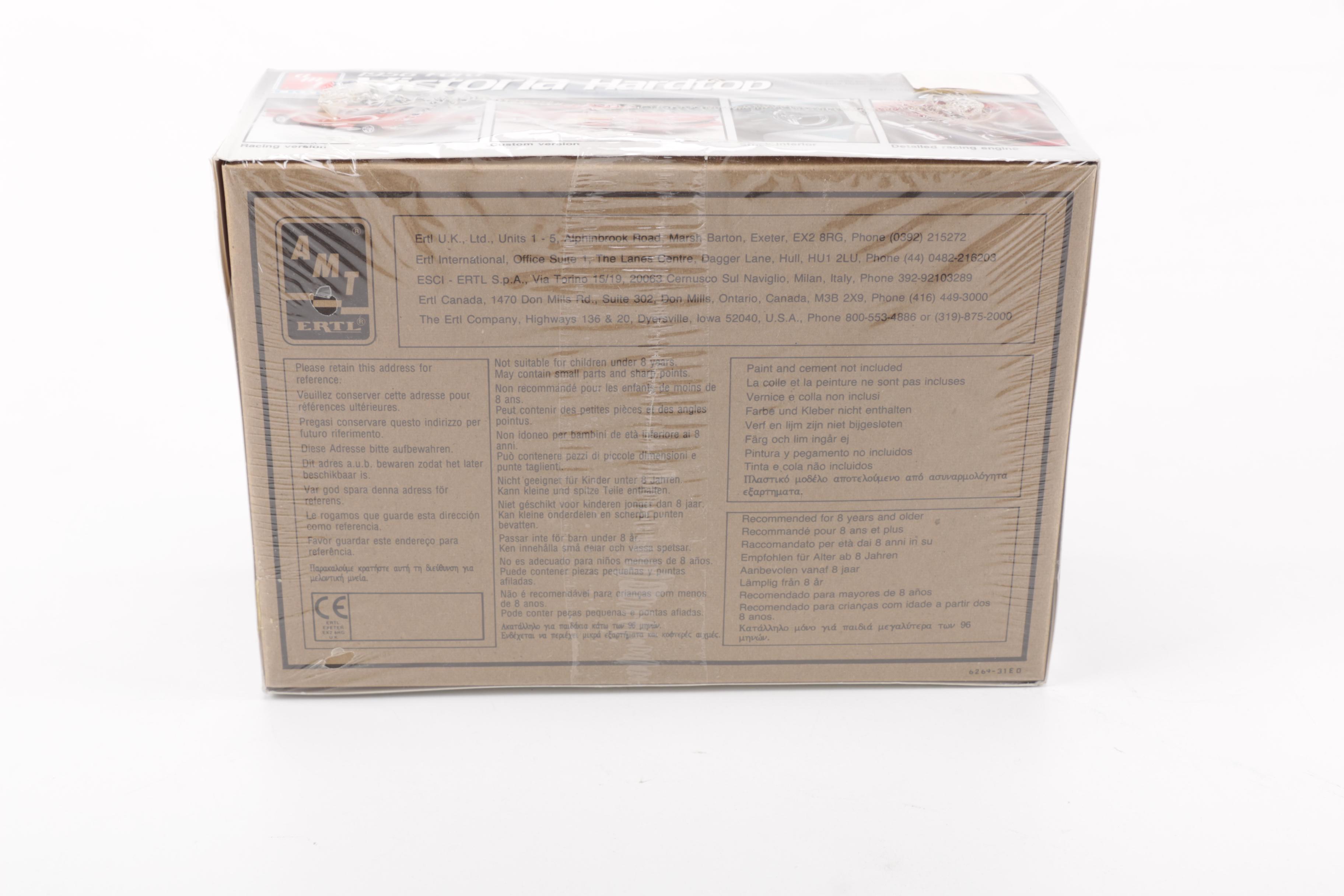 Collection of Ford Convertible Model Kits