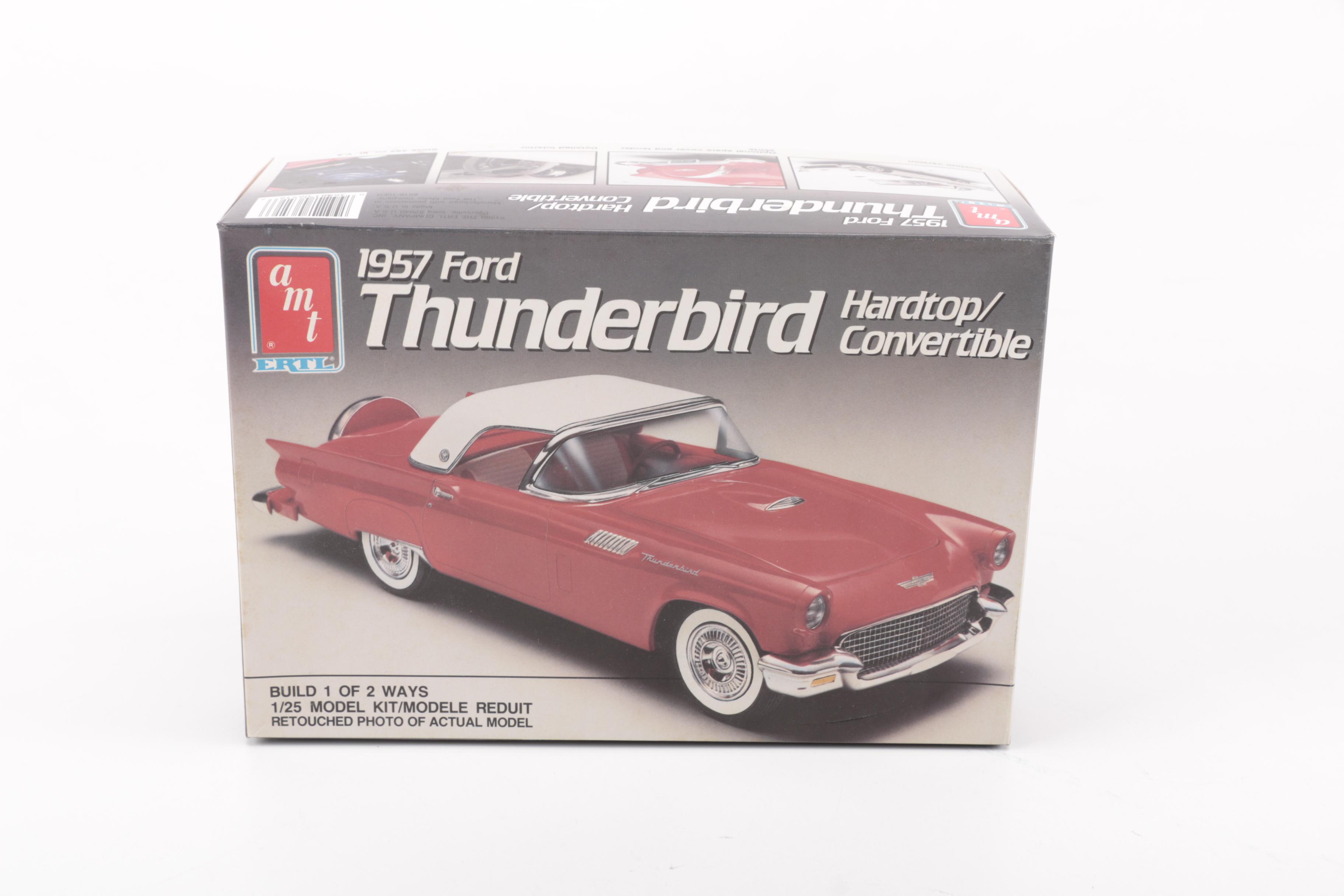 Collection of Ford Convertible Model Kits