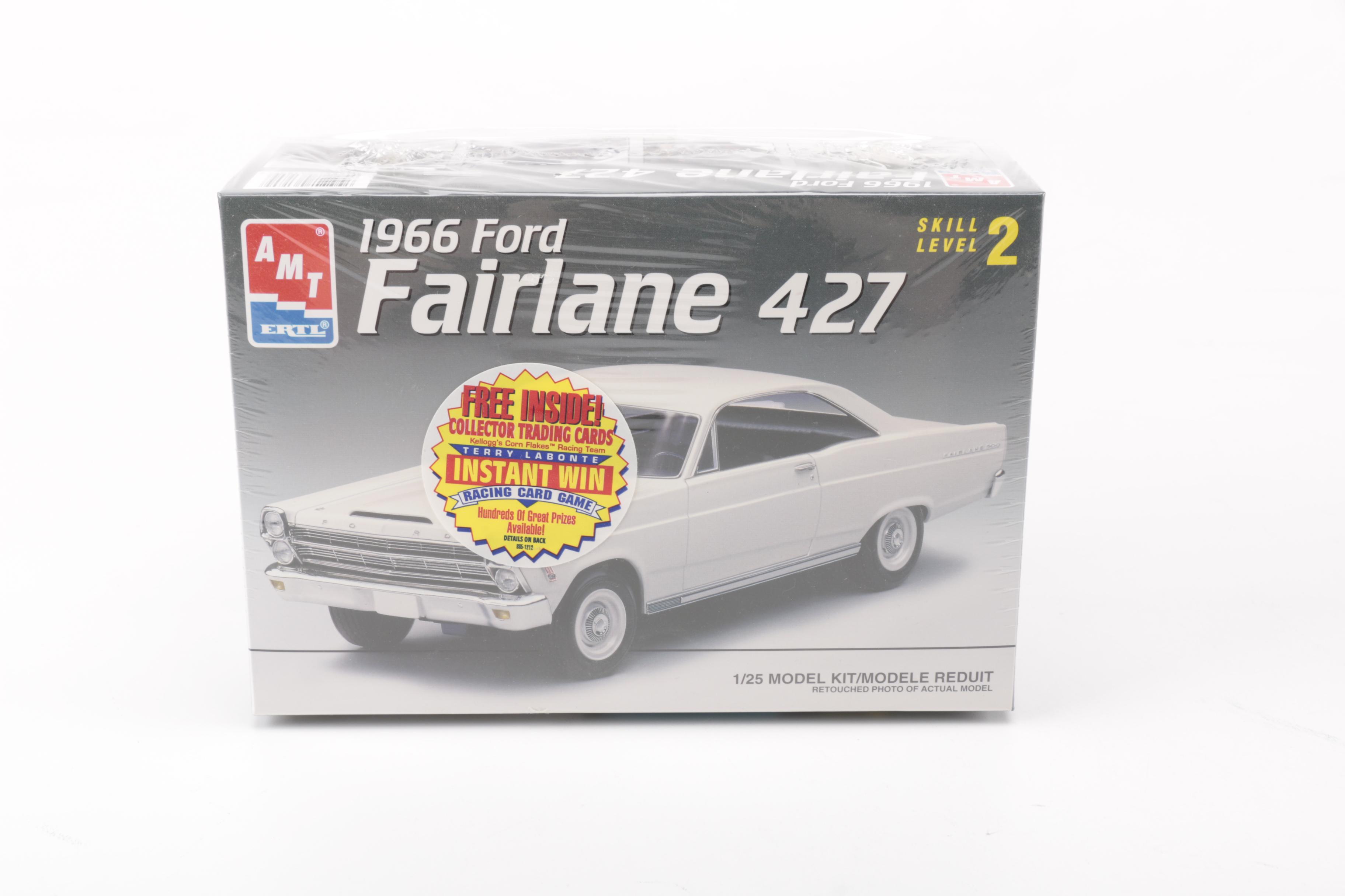 Collection of Ford Convertible Model Kits