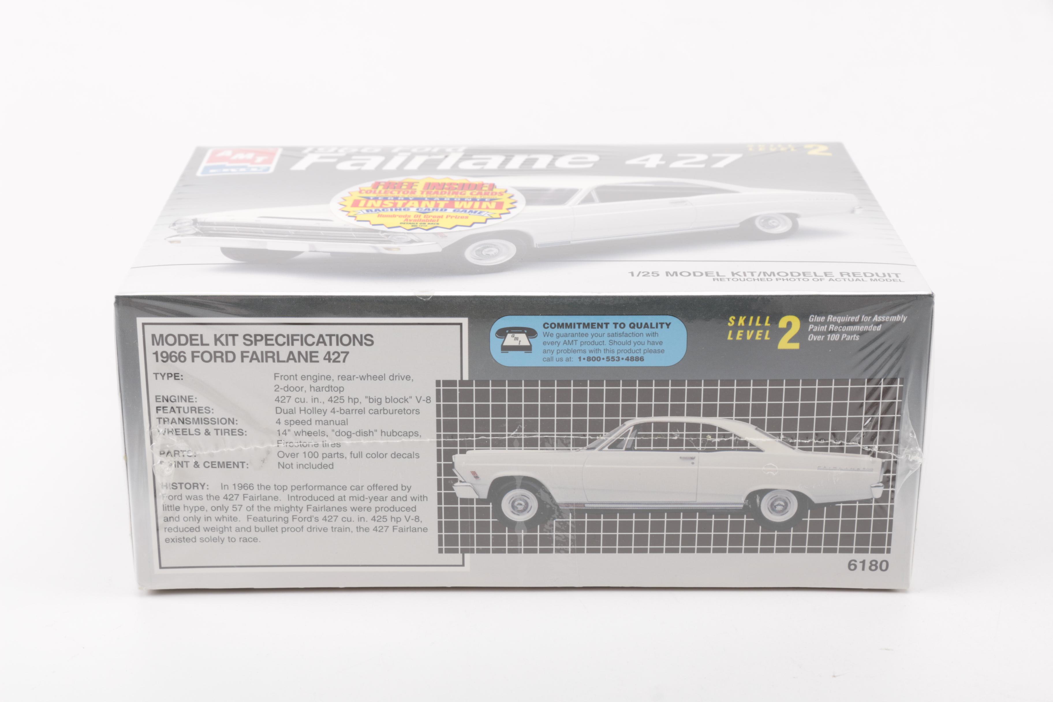 Collection of Ford Convertible Model Kits