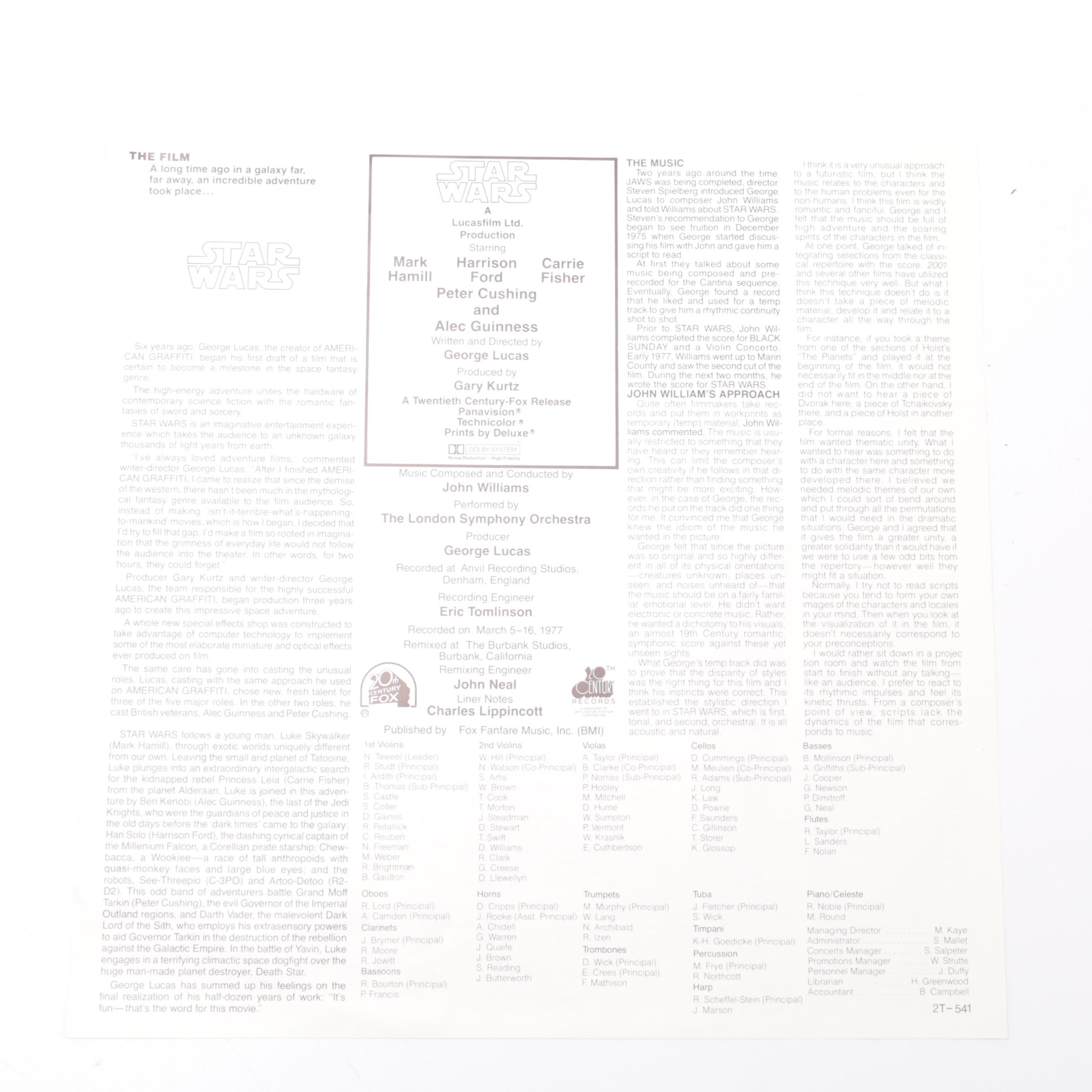 "Star Wars" Soundtrack LPs