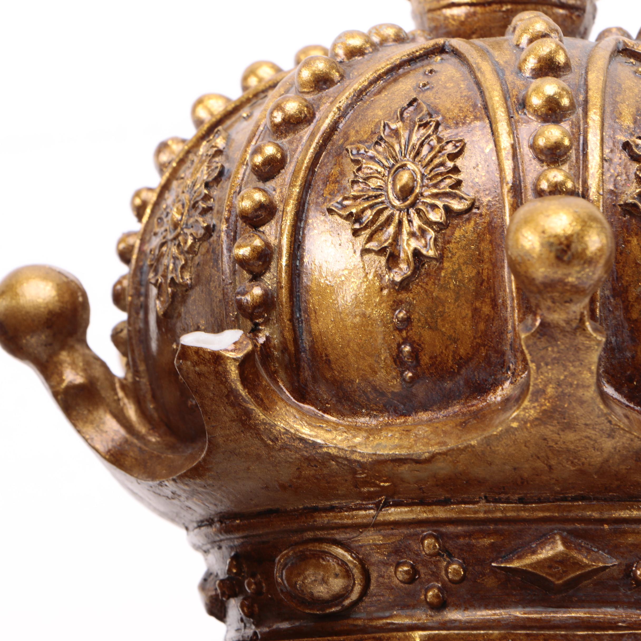 Gold Tone Mantel Christmas Stocking Hangers