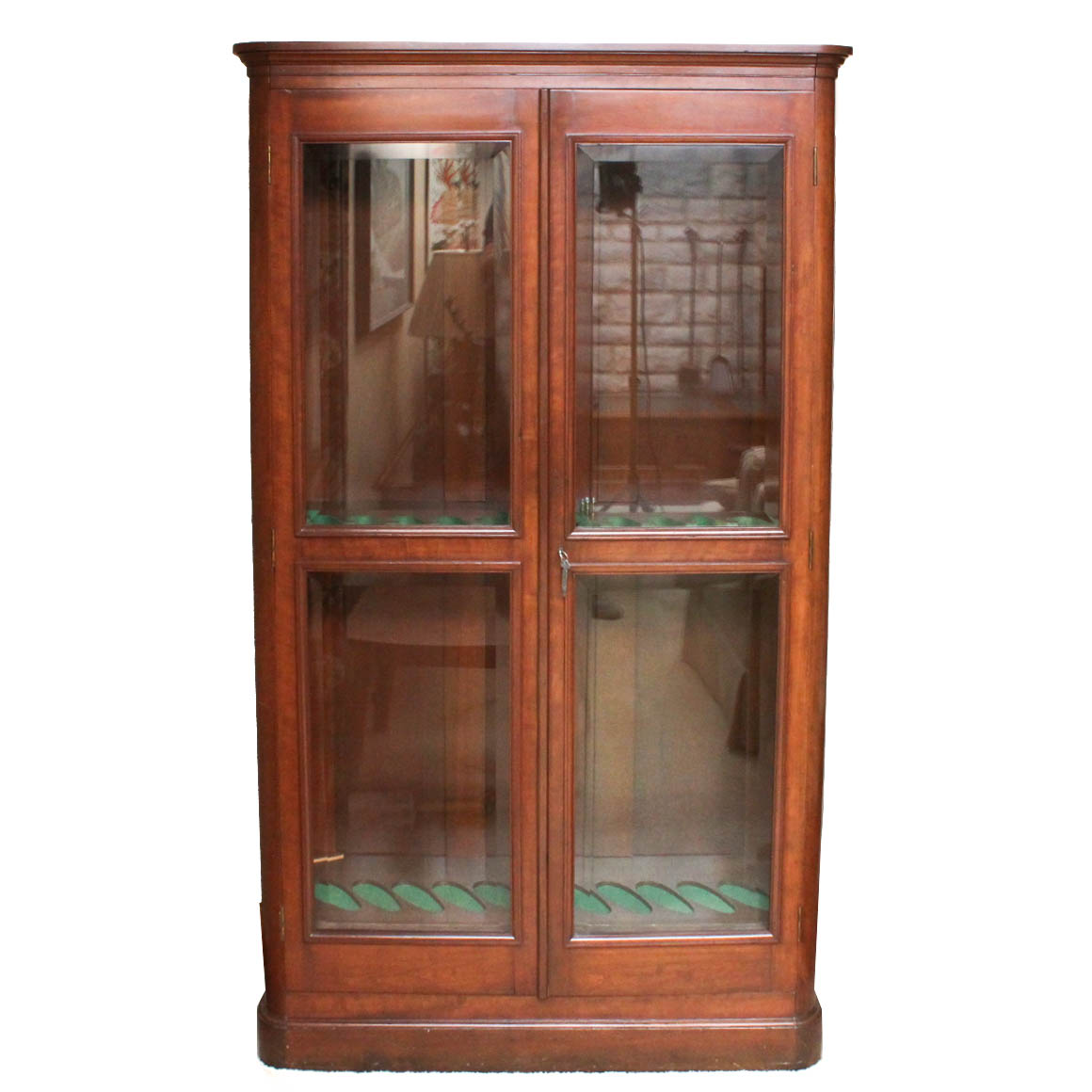 Solid Cherry Gun Cabinet