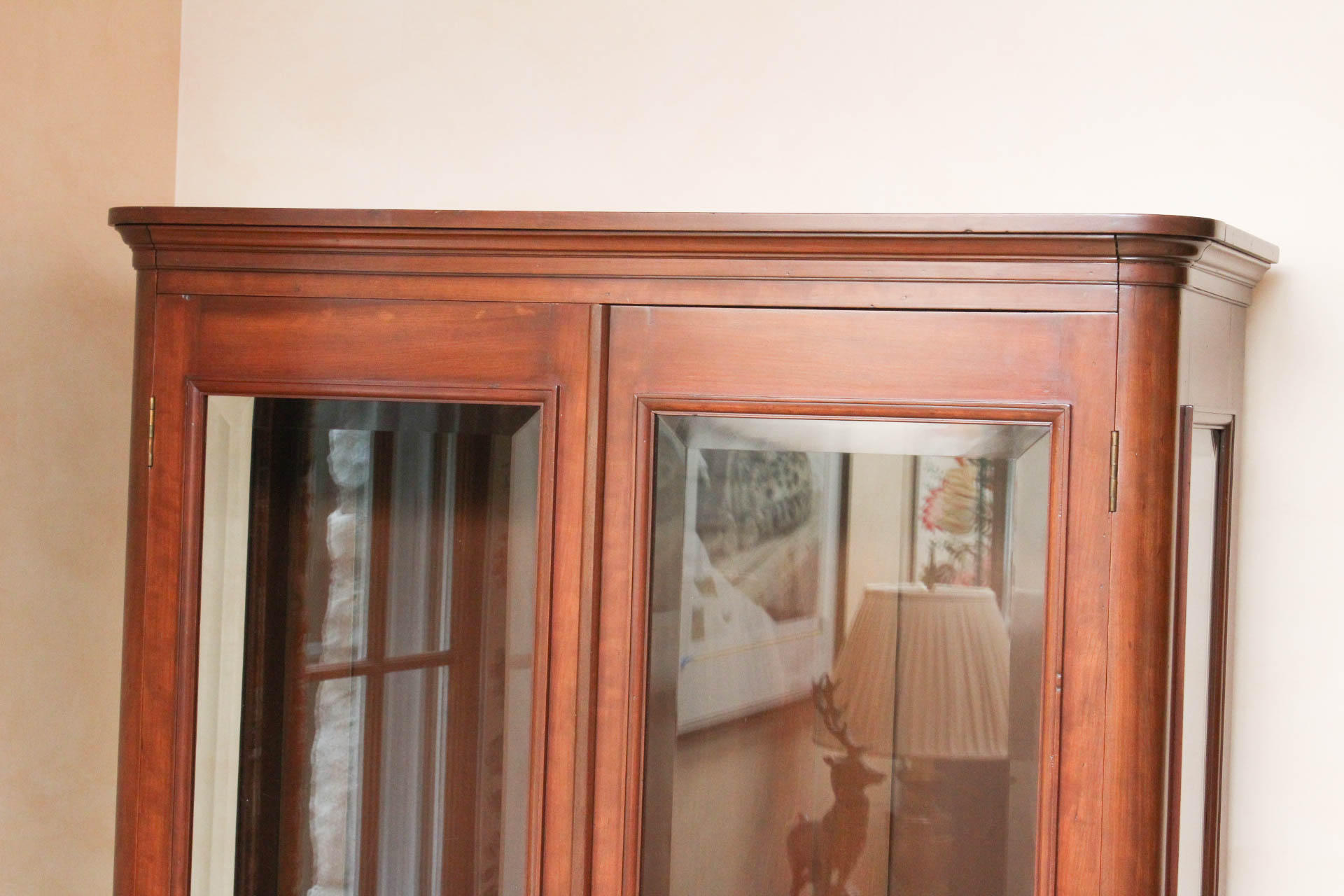 Solid Cherry Gun Cabinet