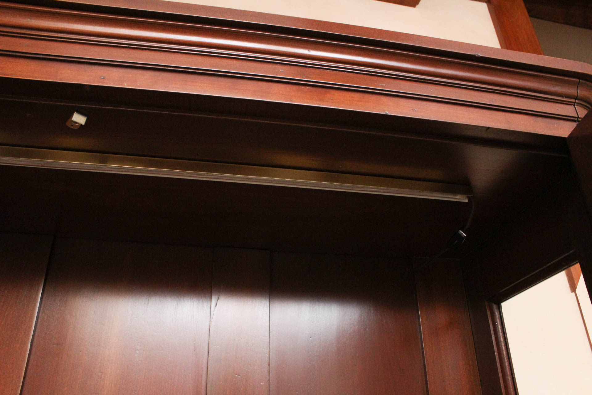 Solid Cherry Gun Cabinet