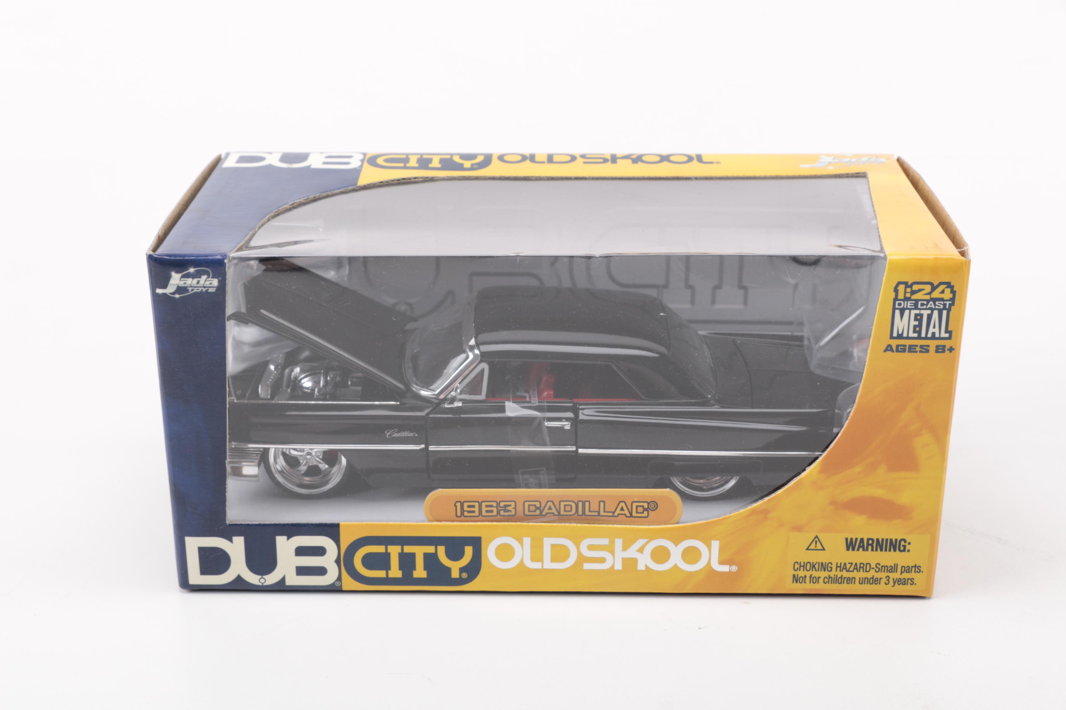 Die-Cast Vehicles Including Dub City 1963 Cadillac