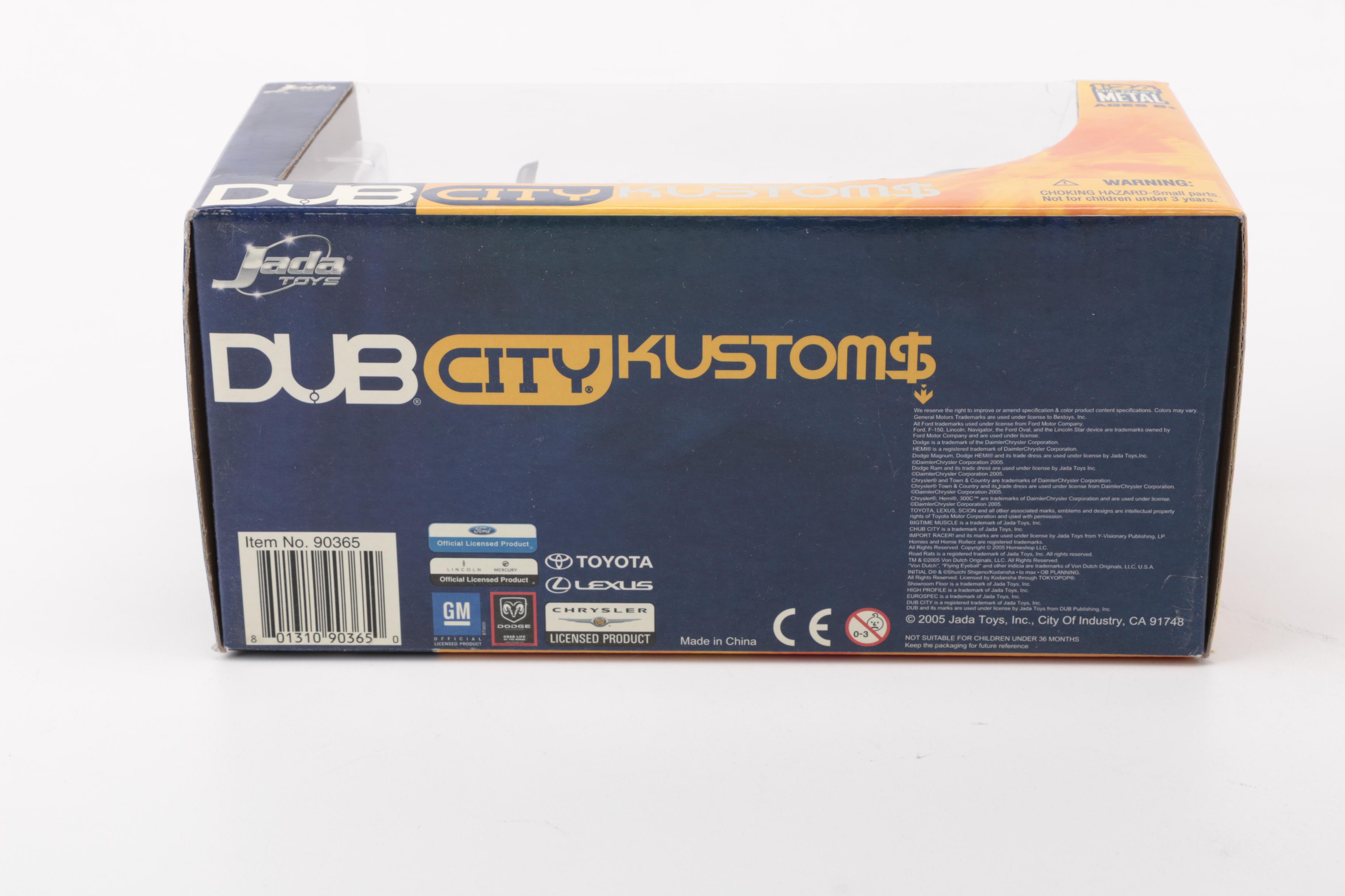 Die-Cast Vehicles Including Dub City 1963 Cadillac