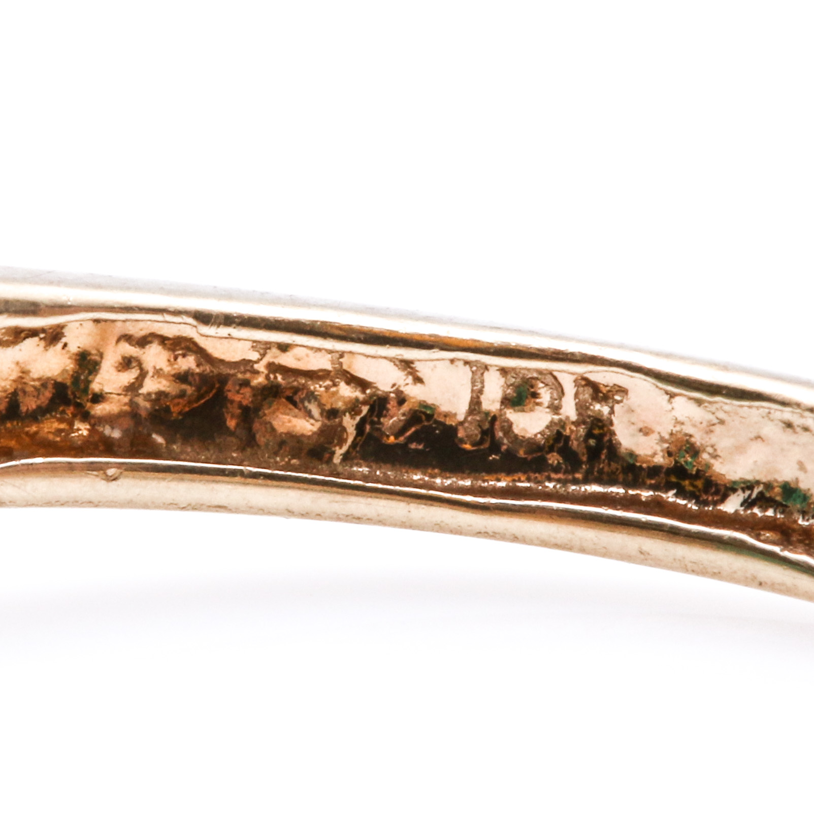 10K Yellow Gold Emerald and Diamond Ring