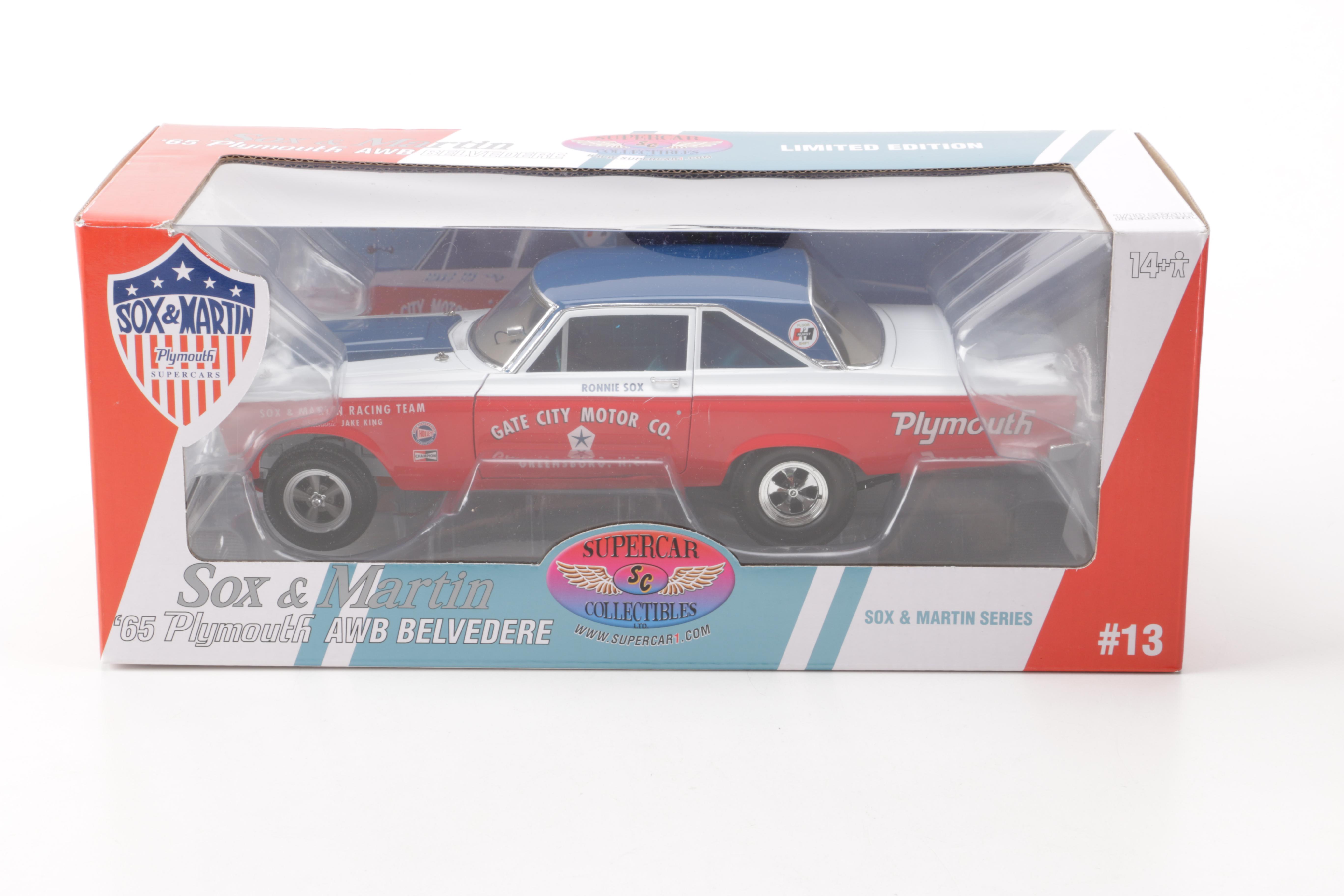 Supercar Collectibles Die-Cast Model Cars