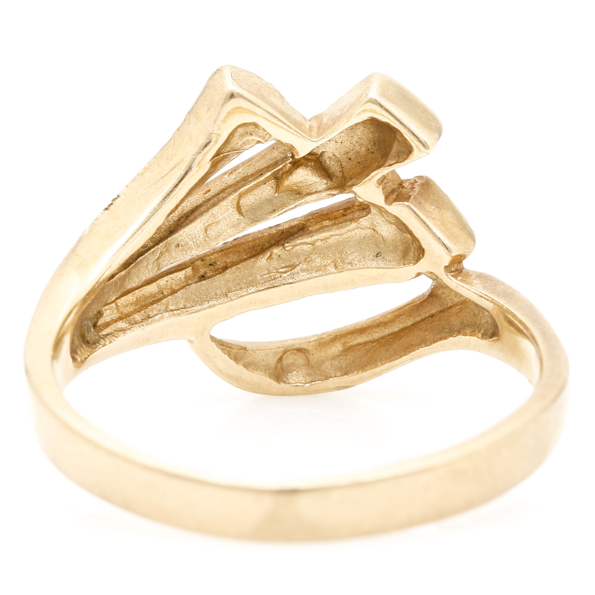 14K Yellow Gold Openwork Ring