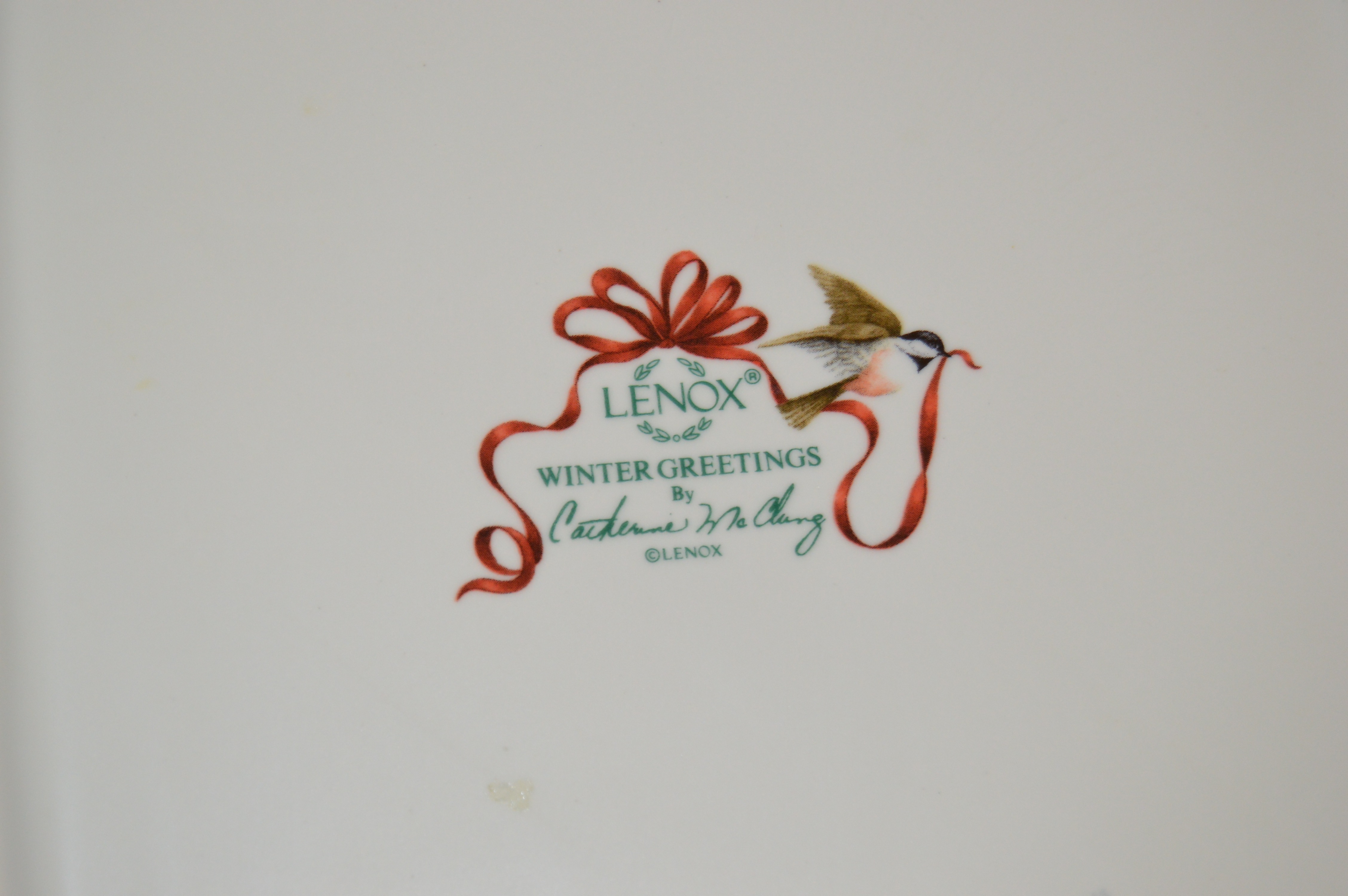 Lenox 'Winter Greetings' Holiday Platter and Pitcher