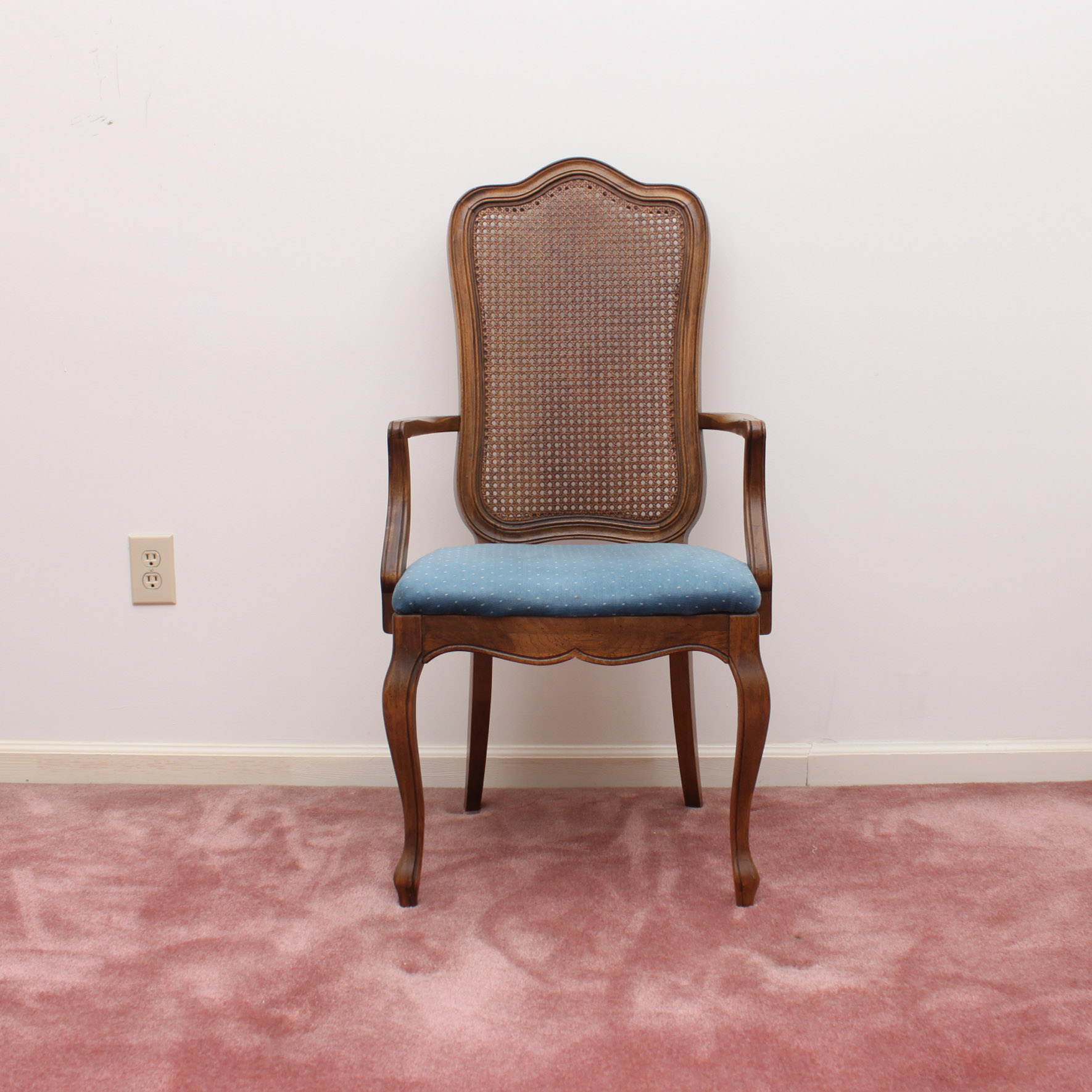 Vintage French Provincial Style Dining Set by Thomasville