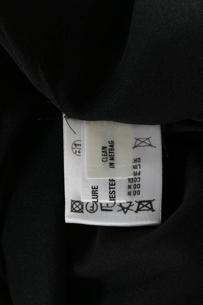 Escada Black Beaded Sleeveless Cocktail Dress