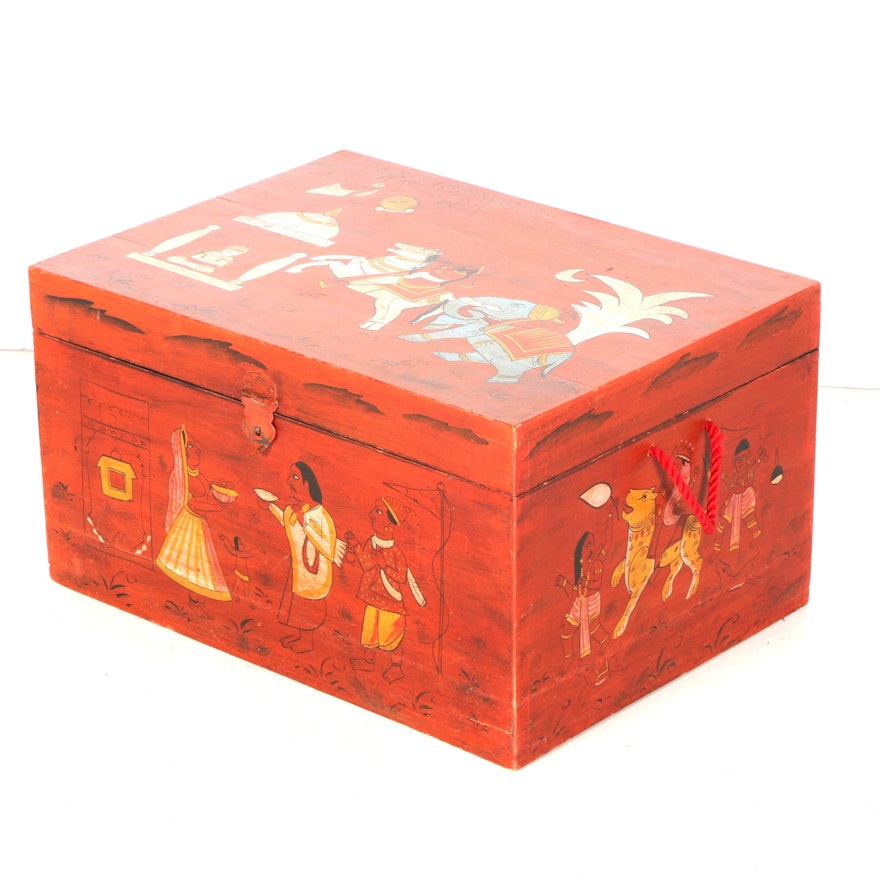 South Asian Wooden Chest