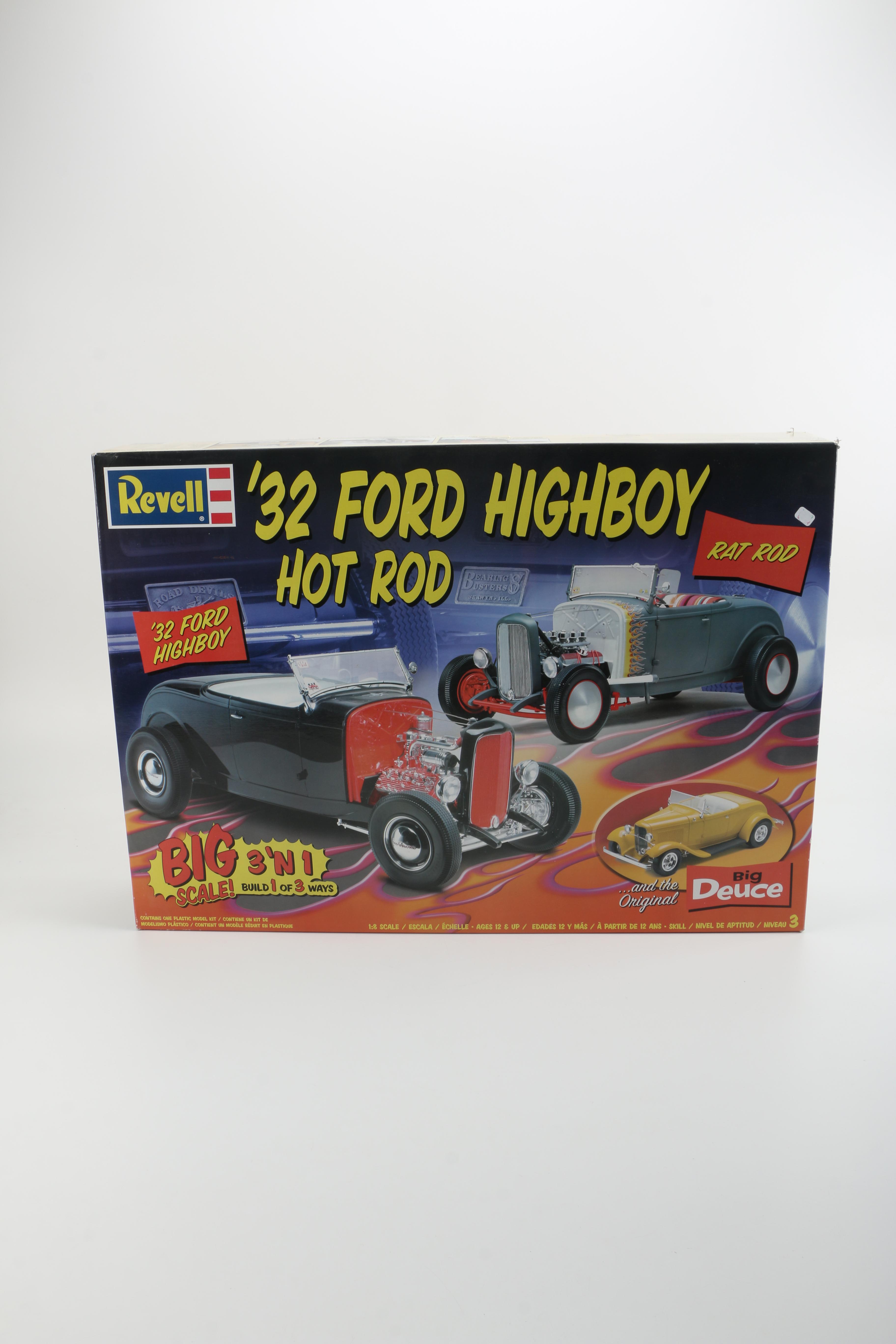 1932 Ford Highboy Hot Rod Model Car Kit
