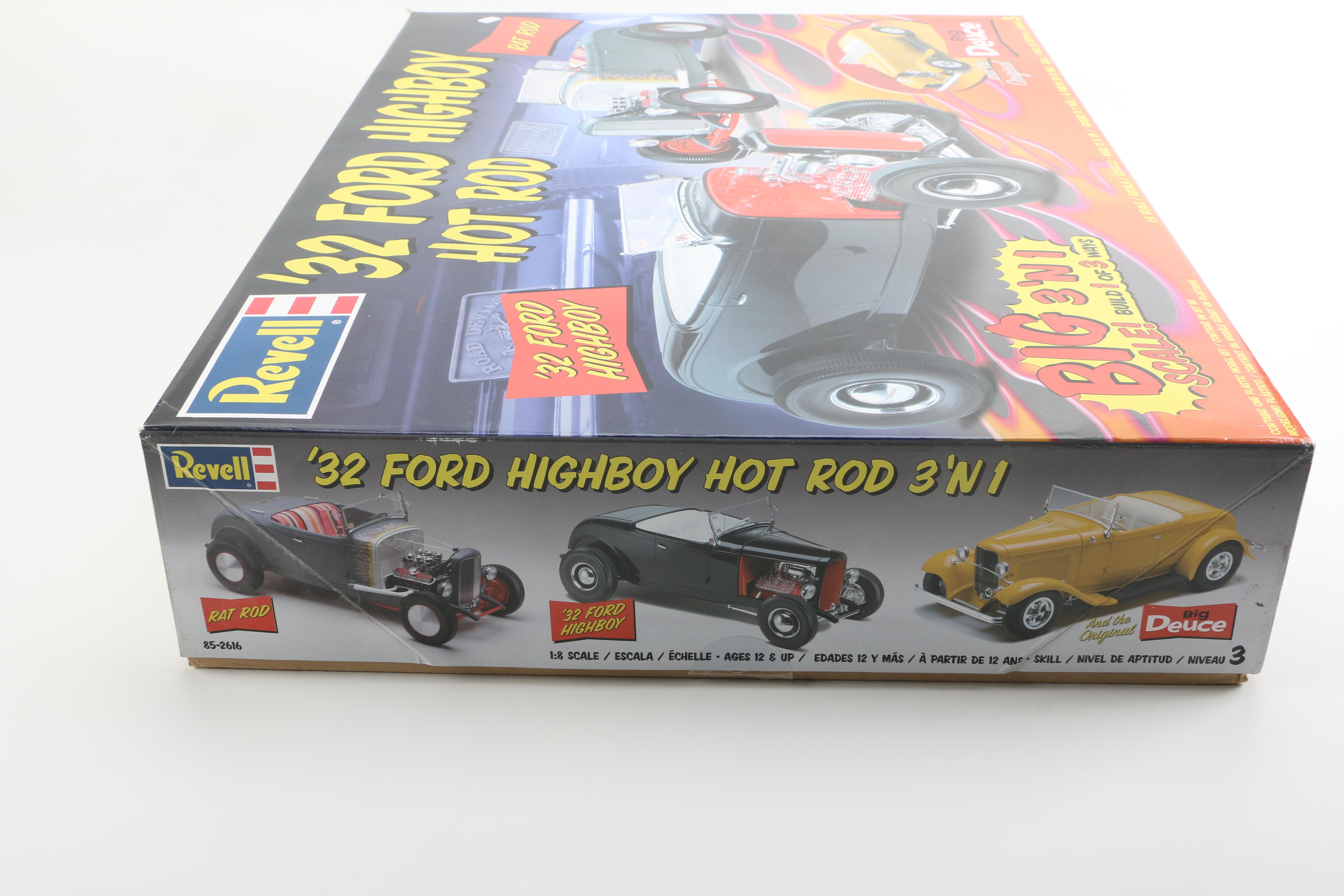 1932 Ford Highboy Hot Rod Model Car Kit