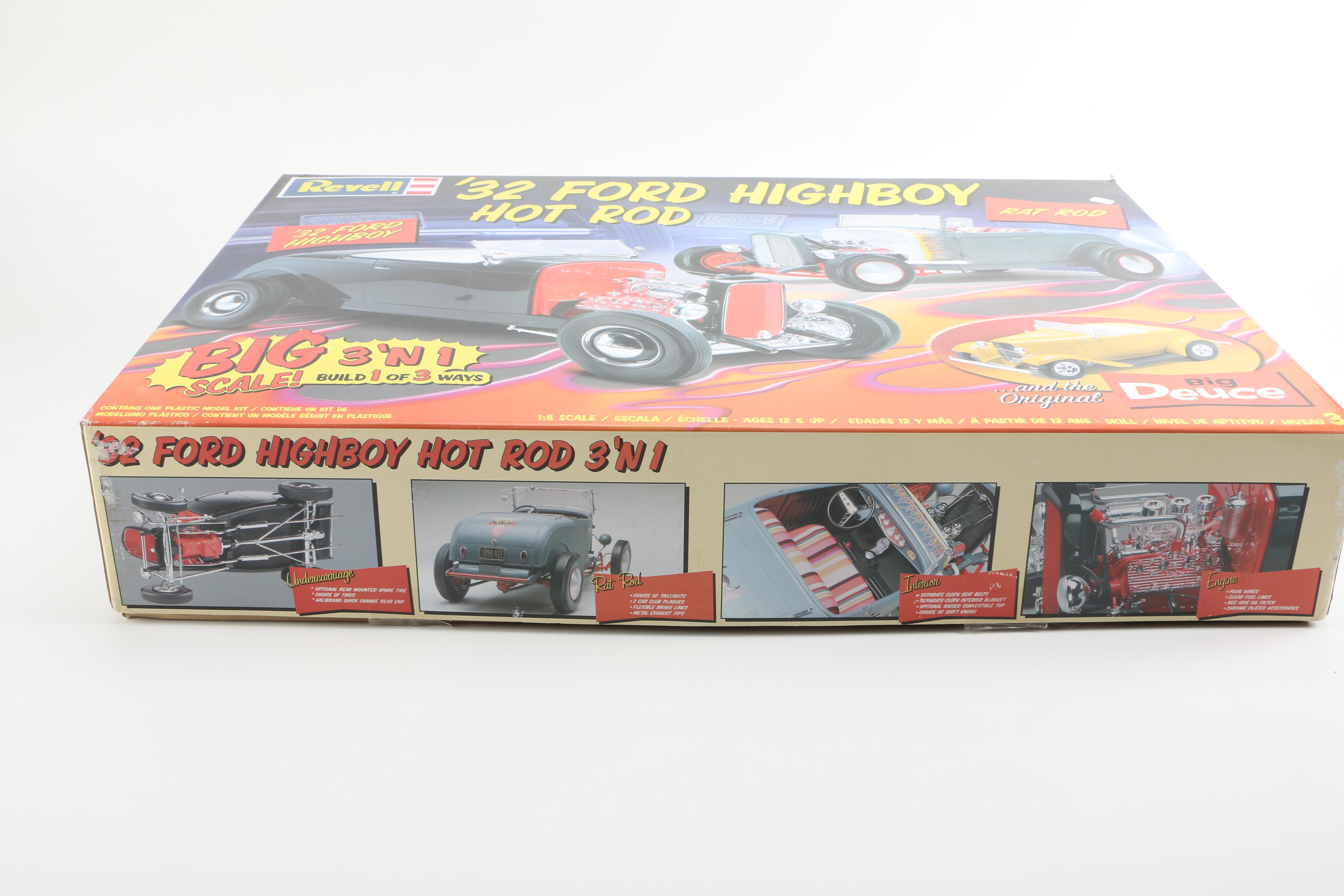 1932 Ford Highboy Hot Rod Model Car Kit