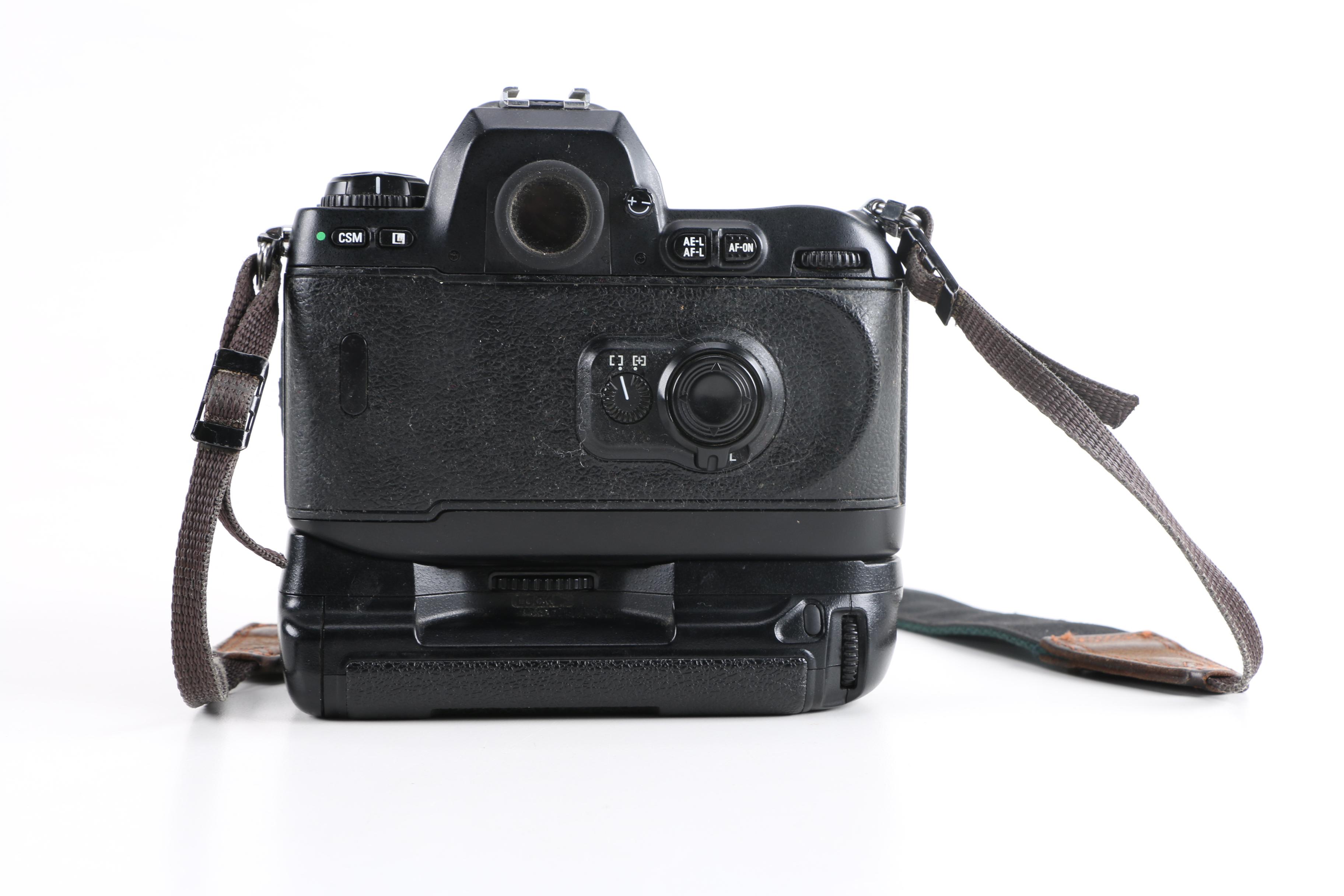 Nikon F100 Camera and Bag