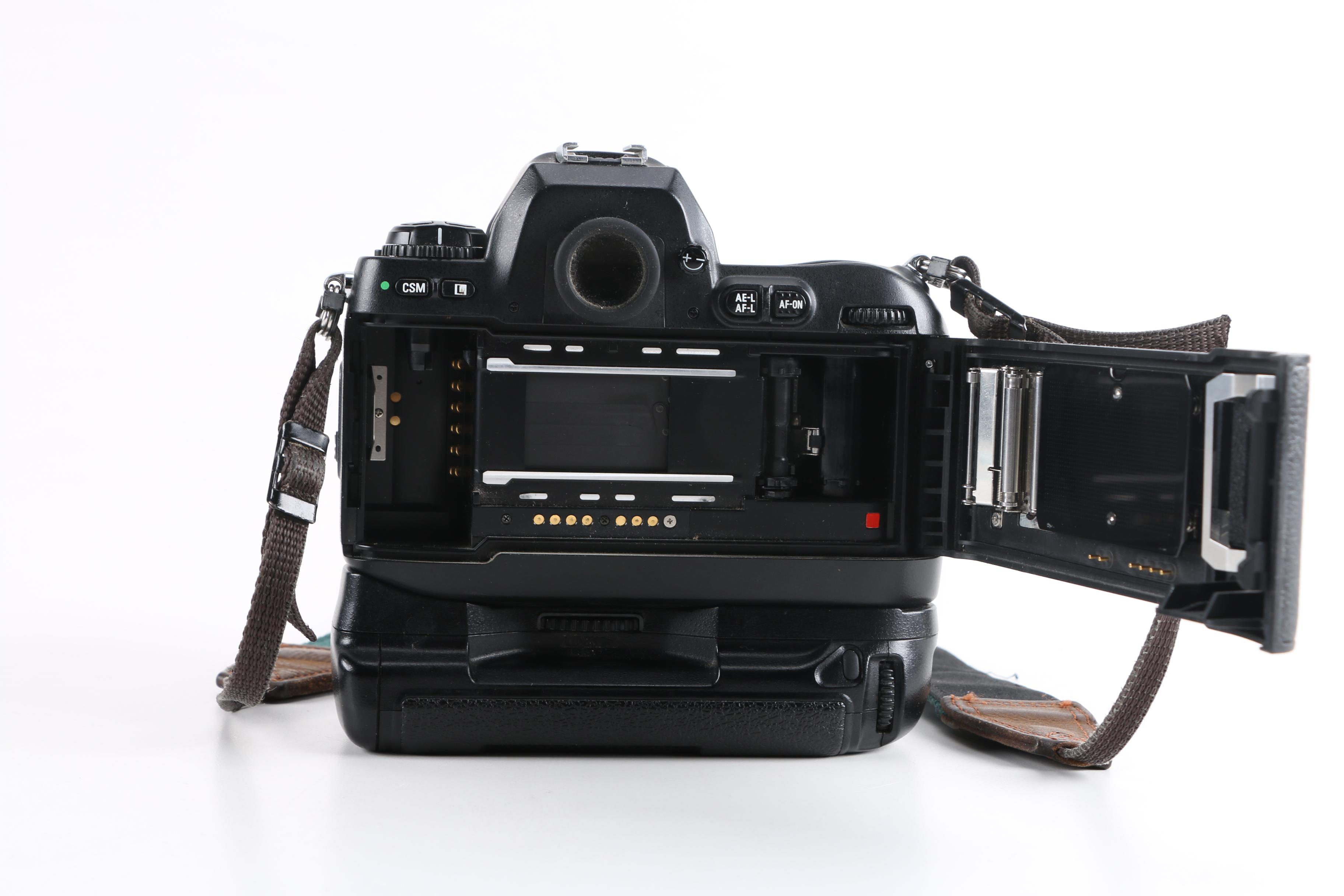 Nikon F100 Camera and Bag