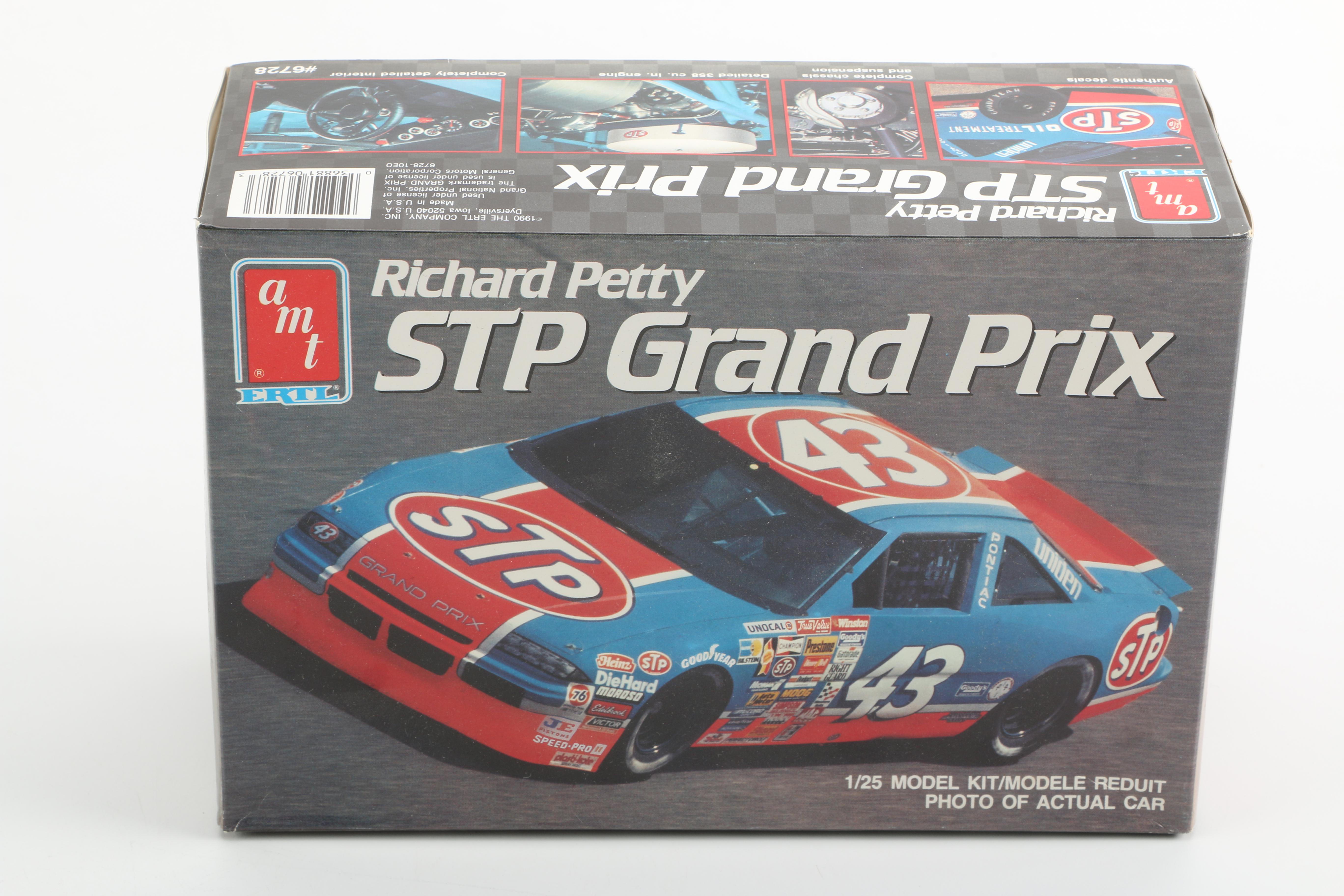 Collection of NASCAR 1:24 Scale Model Stock Car Kits