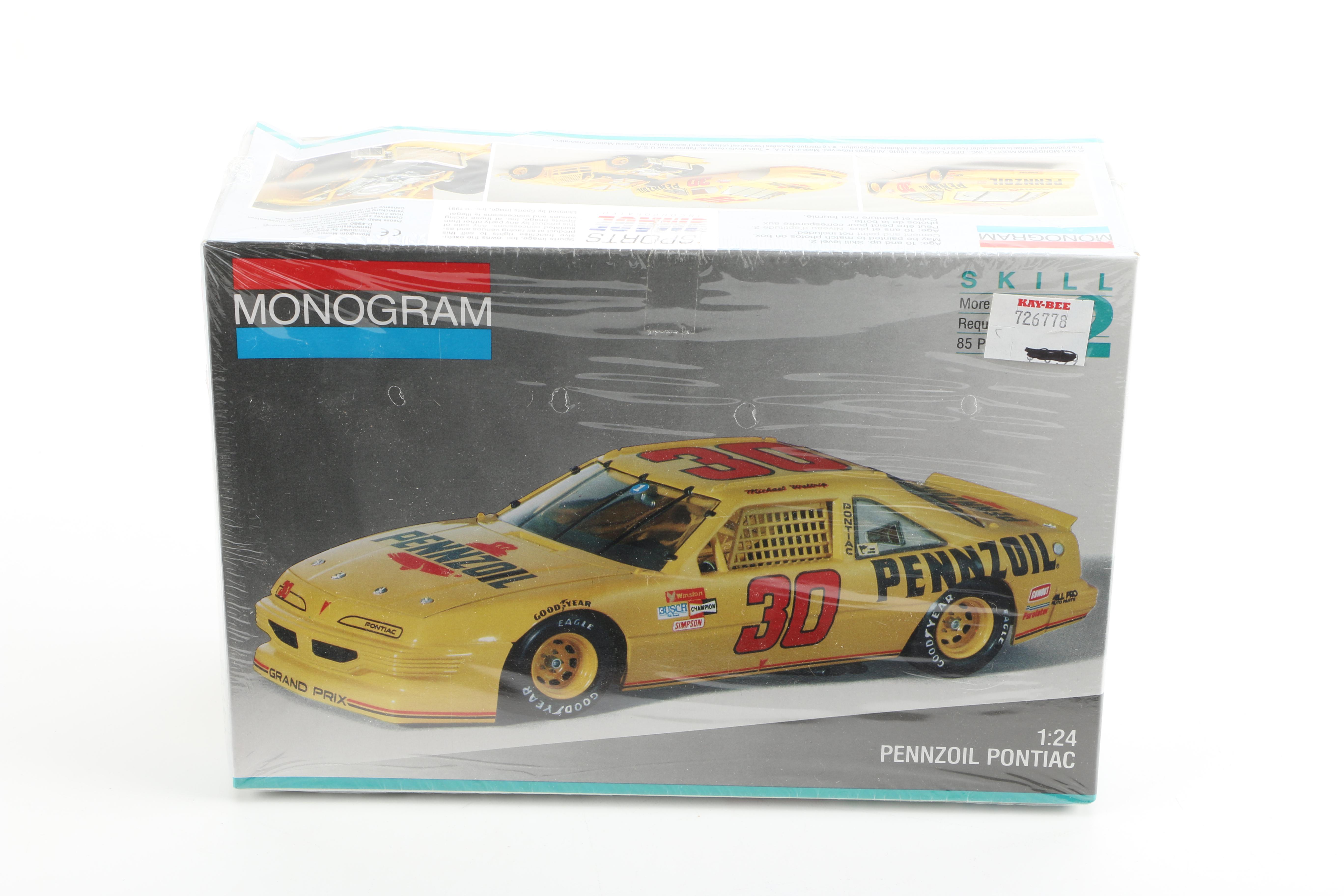 Collection of NASCAR 1:24 Scale Model Stock Car Kits