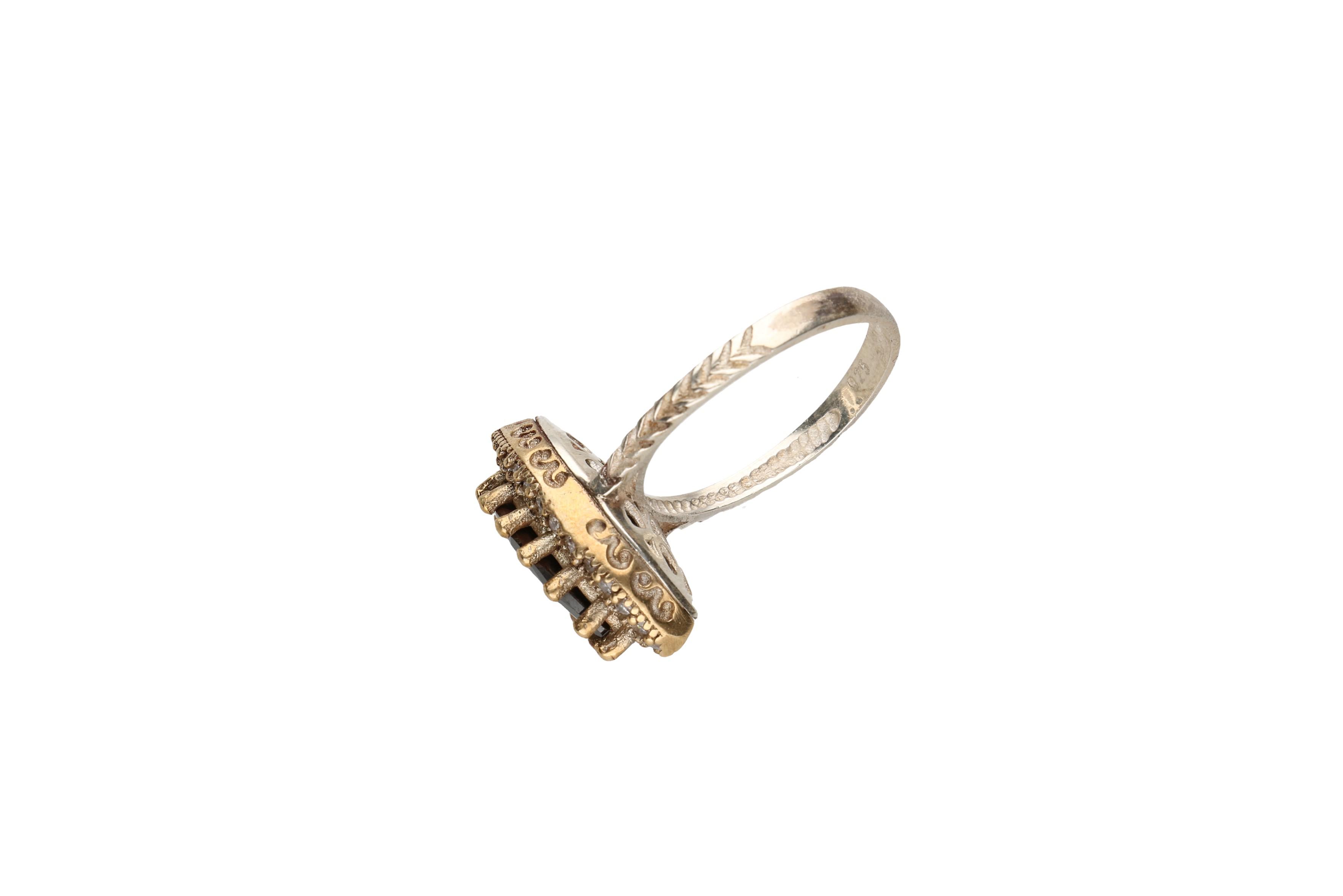 Vintage Style Sterling Silver Earrings and Ring