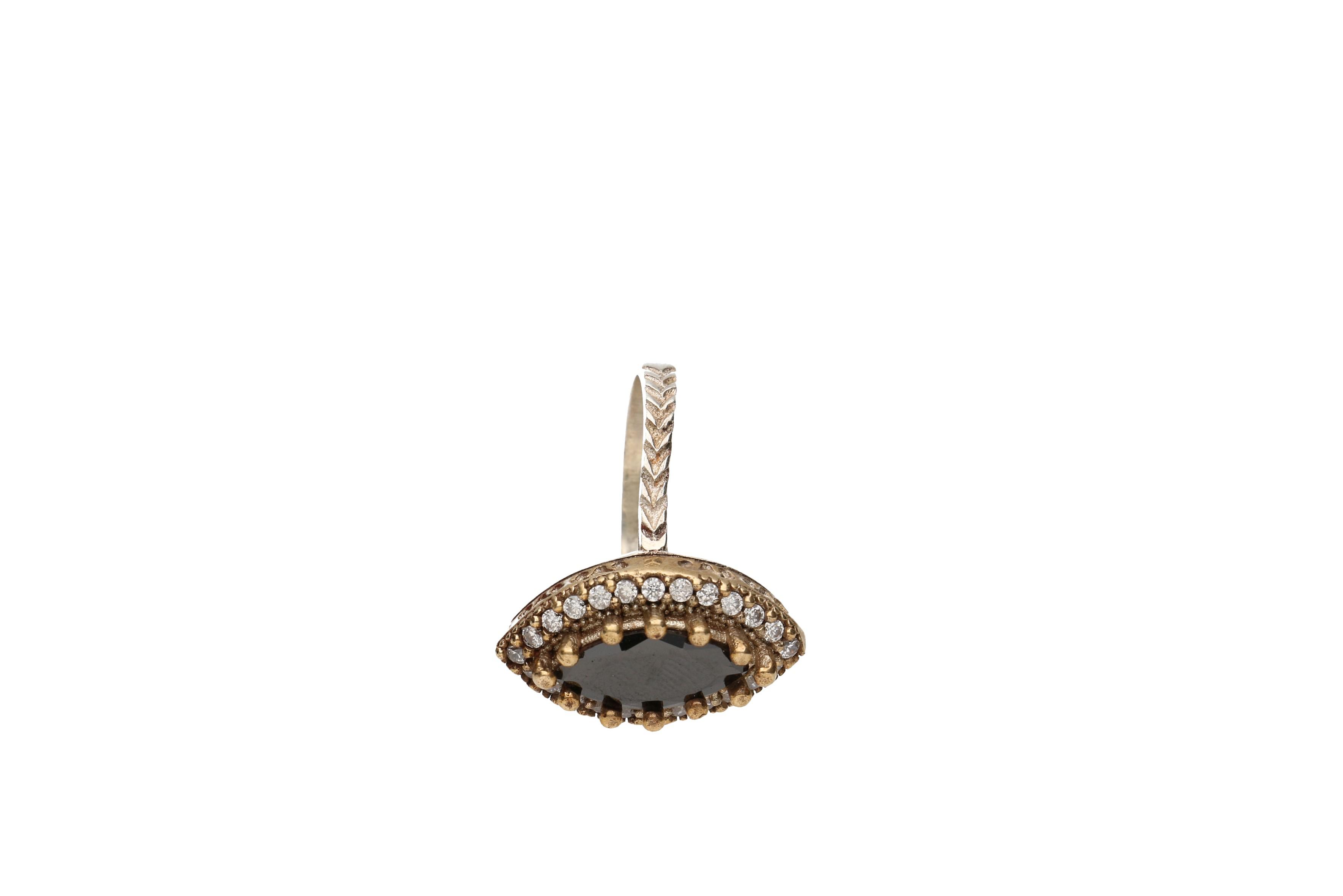 Vintage Style Sterling Silver Earrings and Ring