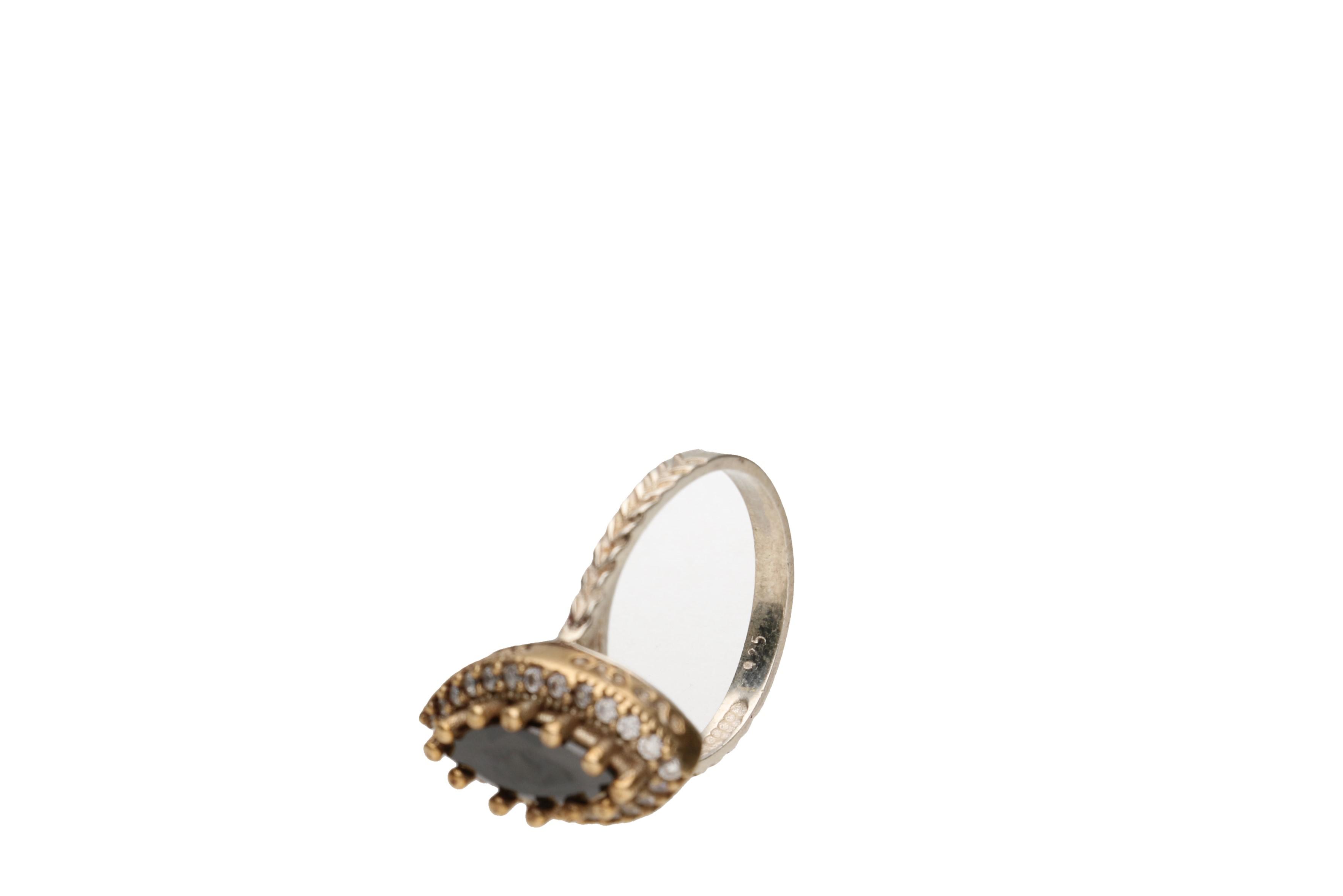 Vintage Style Sterling Silver Earrings and Ring