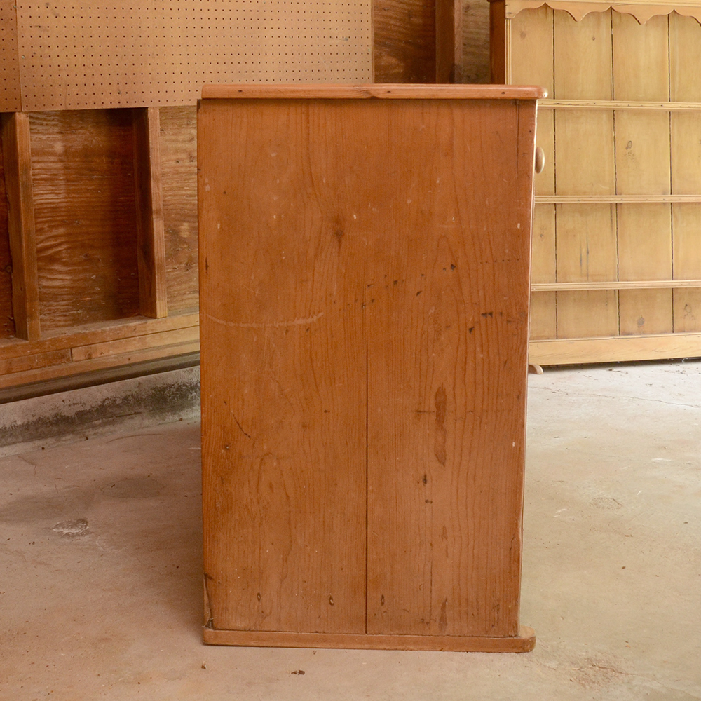 19th Century Pine Stepback Cupboard