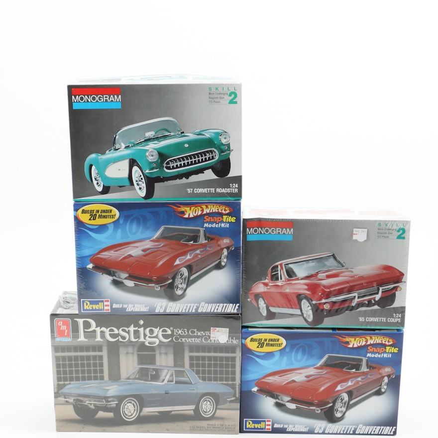 1950s-60s Style Model Car Kits