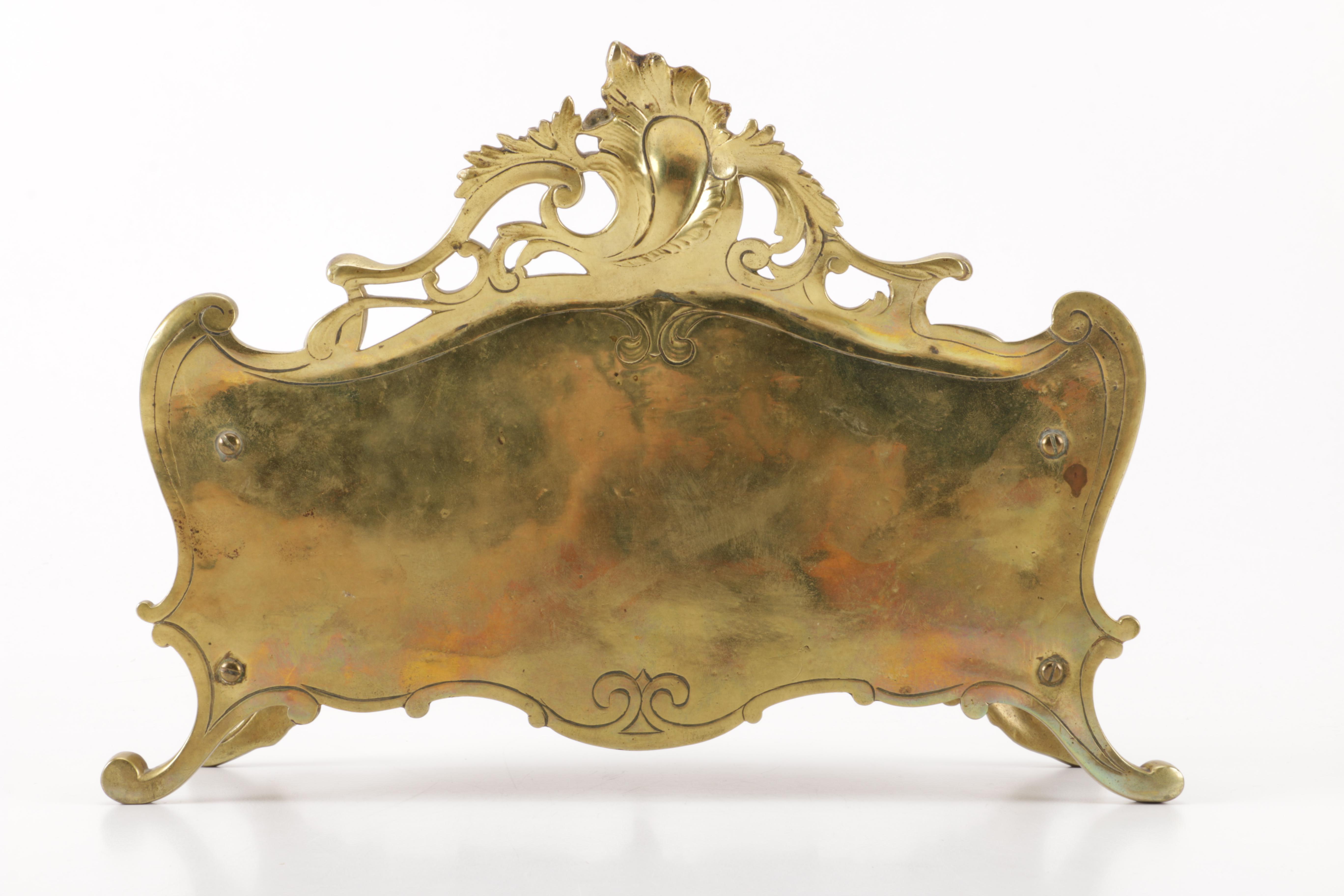 Brass Letter Holder