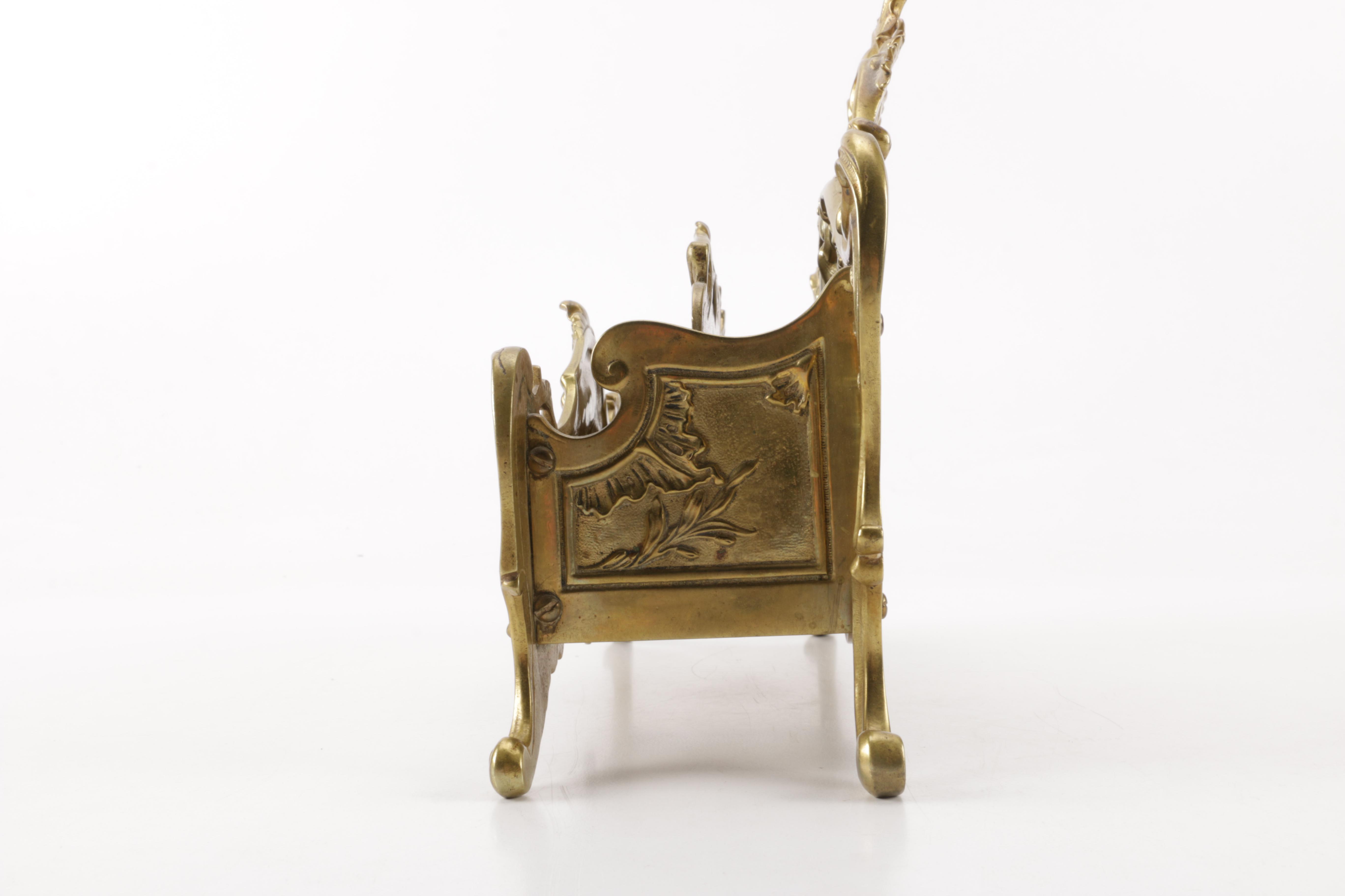 Brass Letter Holder