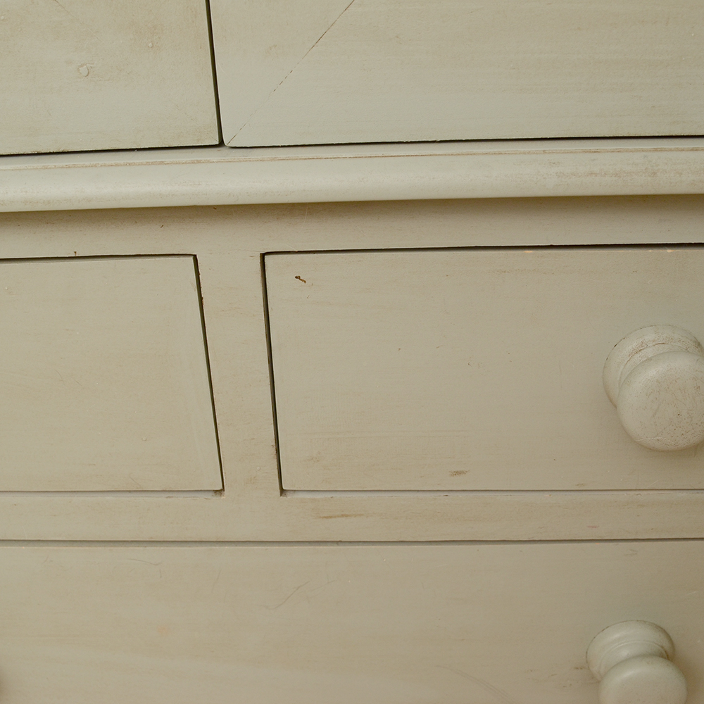 Painted Wood Armoire