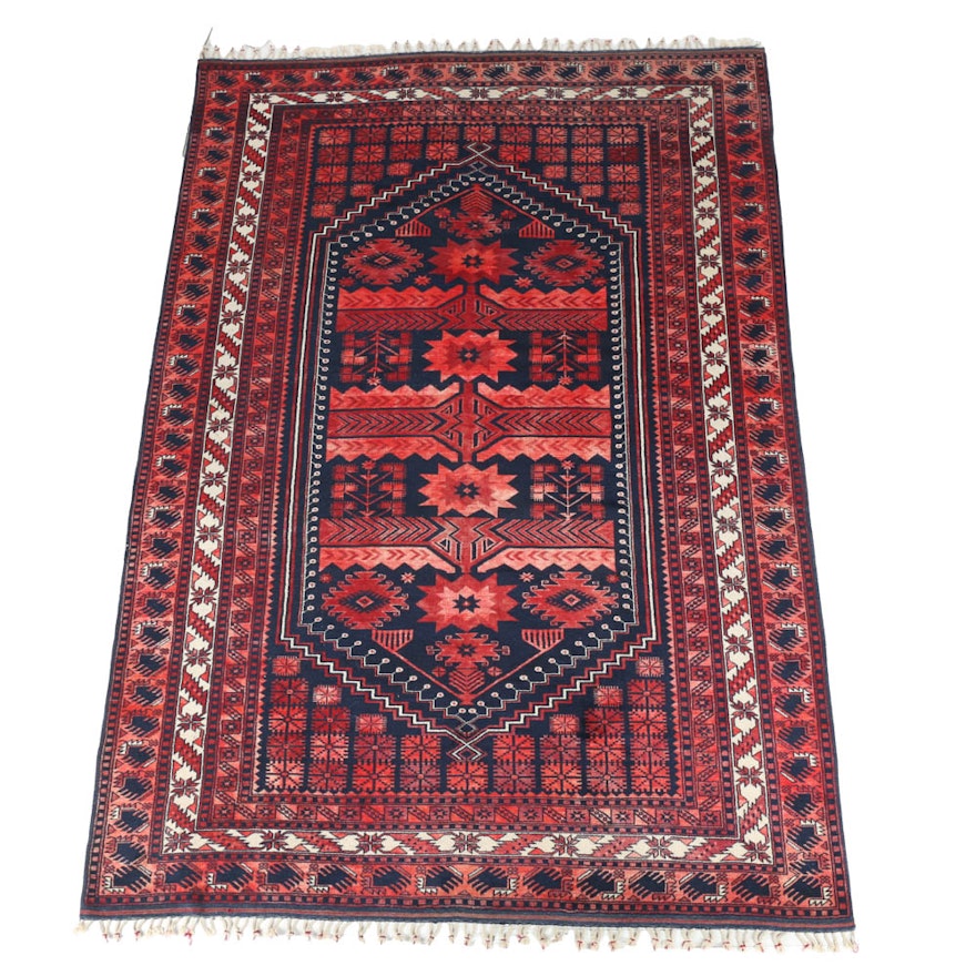 Hand-Knotted Western Anatolian Yagçibedir Area Rug