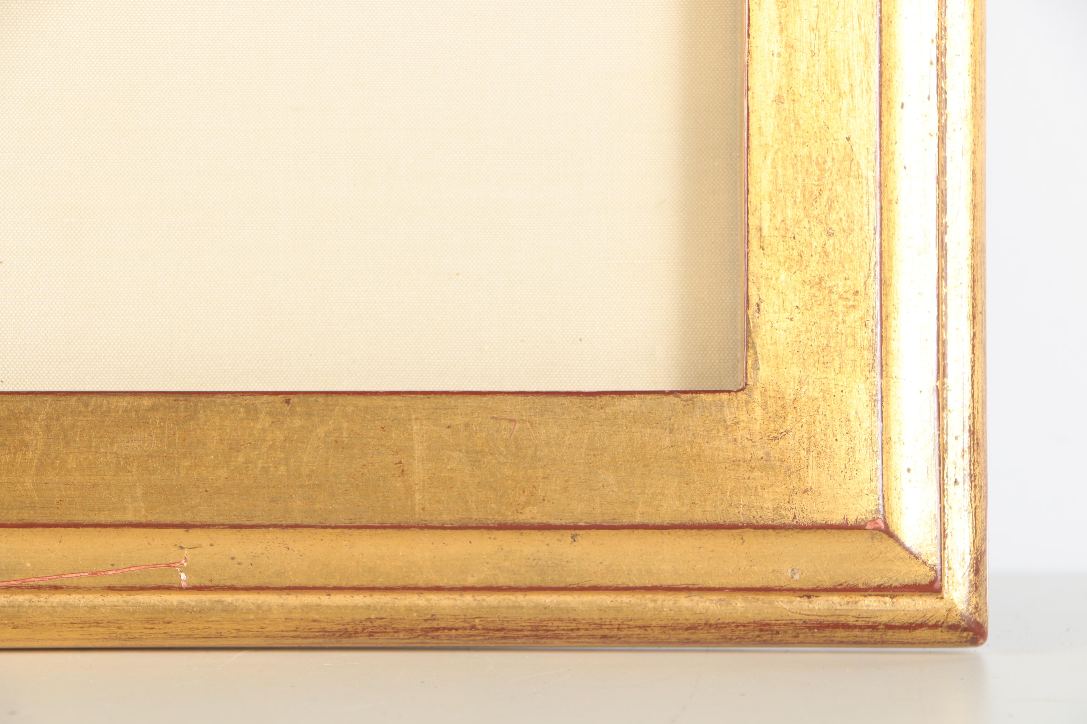 Chinese Watercolor Paintings on Silk of Men With Horses