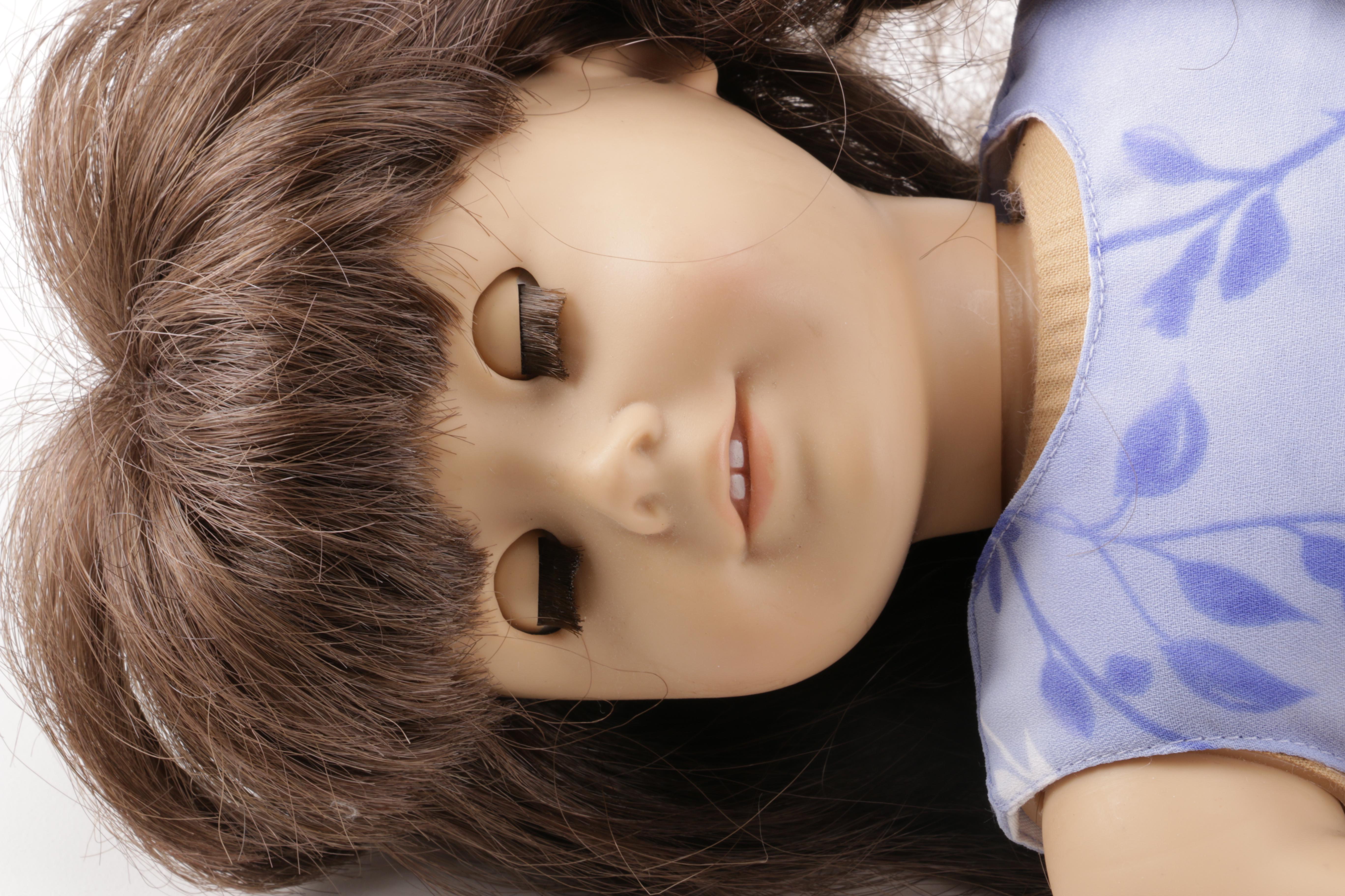 Pleasant Company American Girl Doll With Doll-Sized School Desk