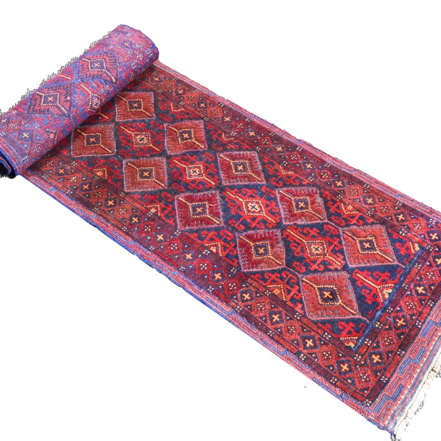 Northeast Persian Hand Woven Baluch Runner