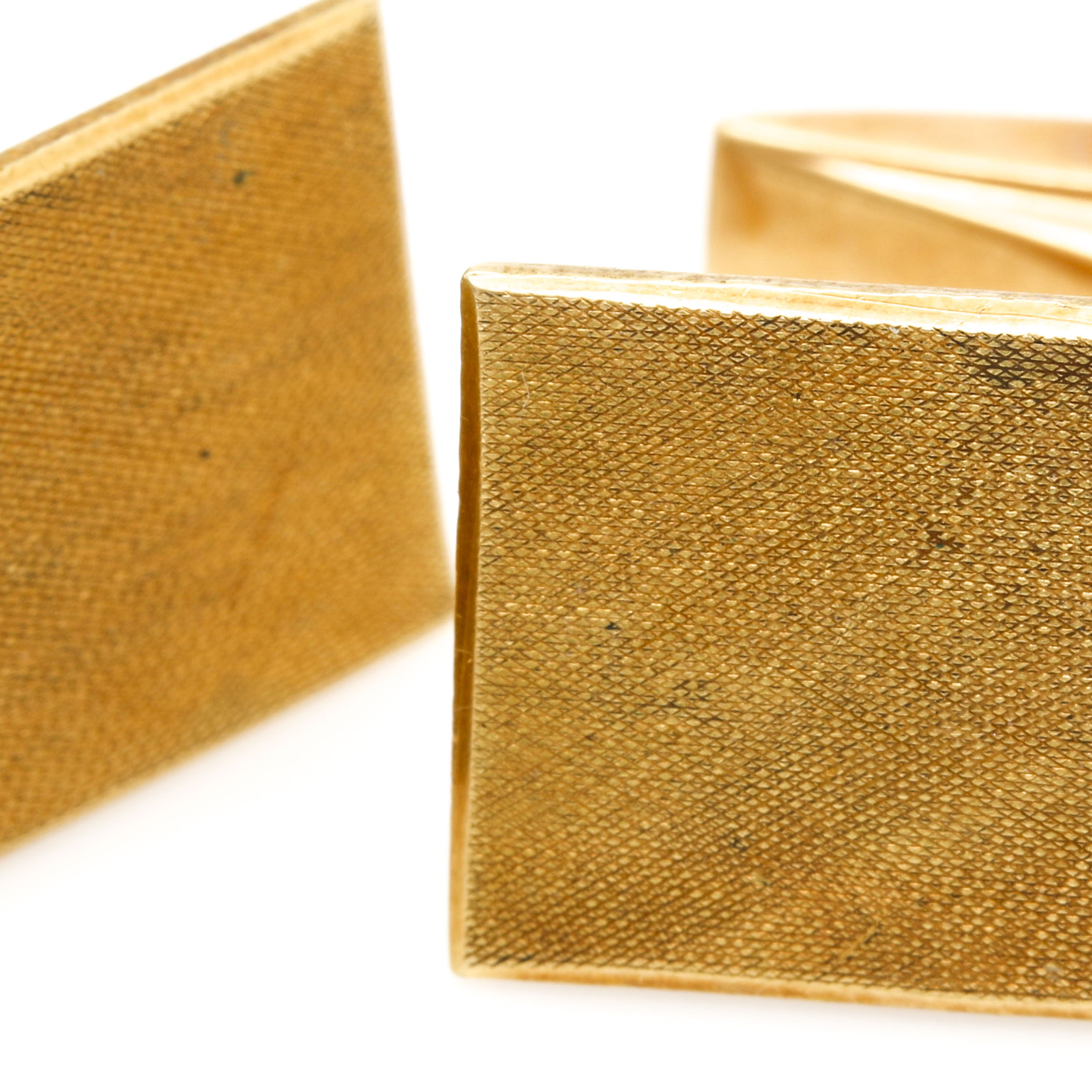 18K Yellow Gold Cufflinks