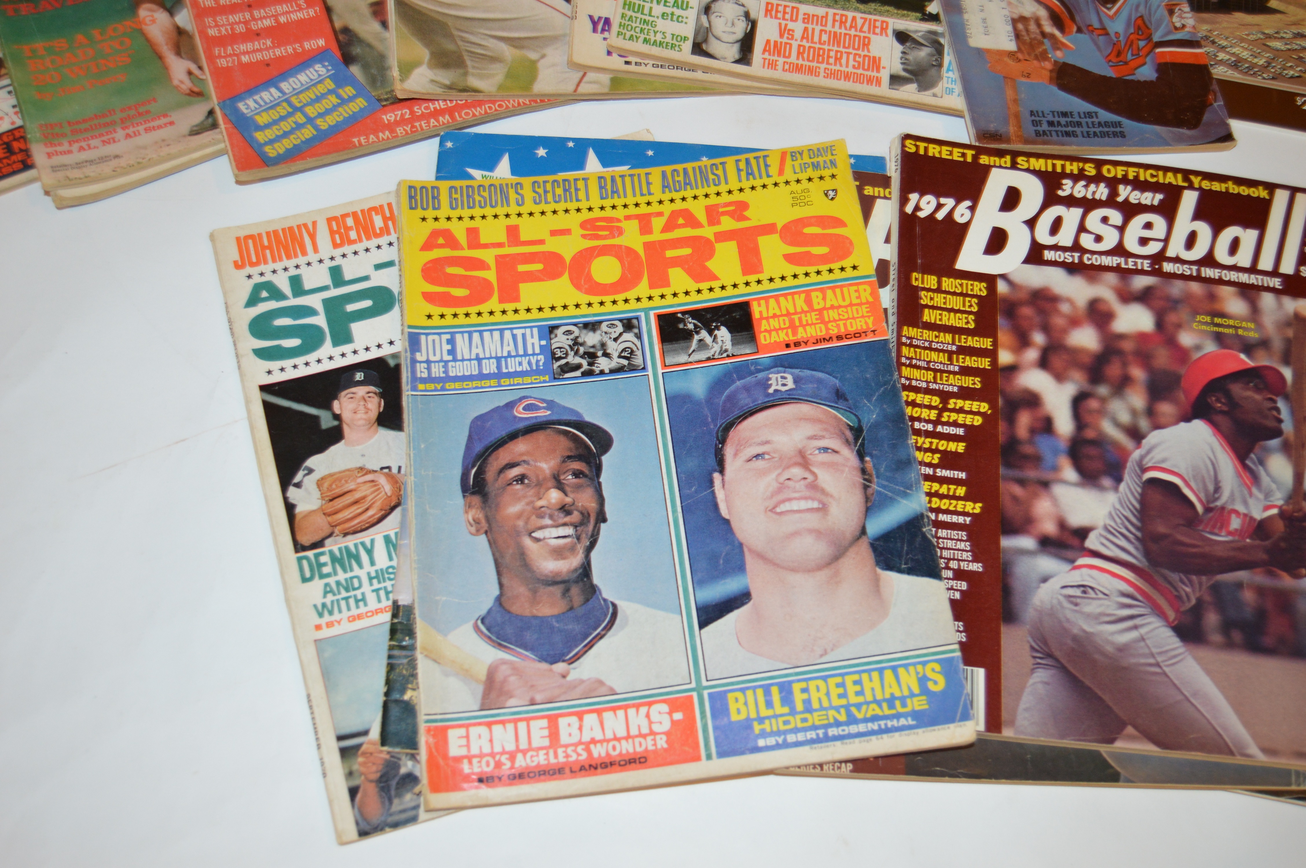 1960s-1970s Vintage Sports Magazines and Publications