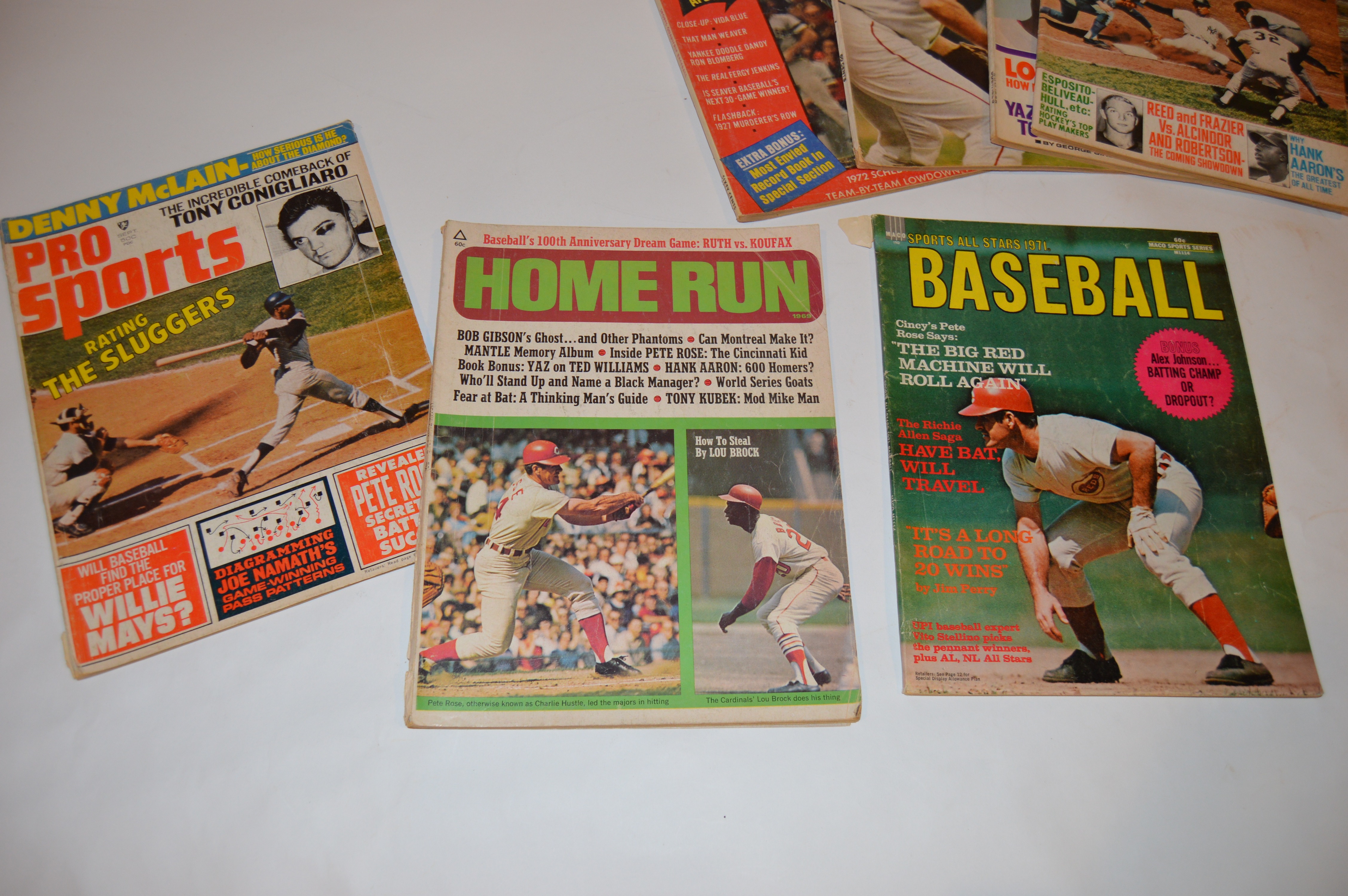 1960s-1970s Vintage Sports Magazines and Publications