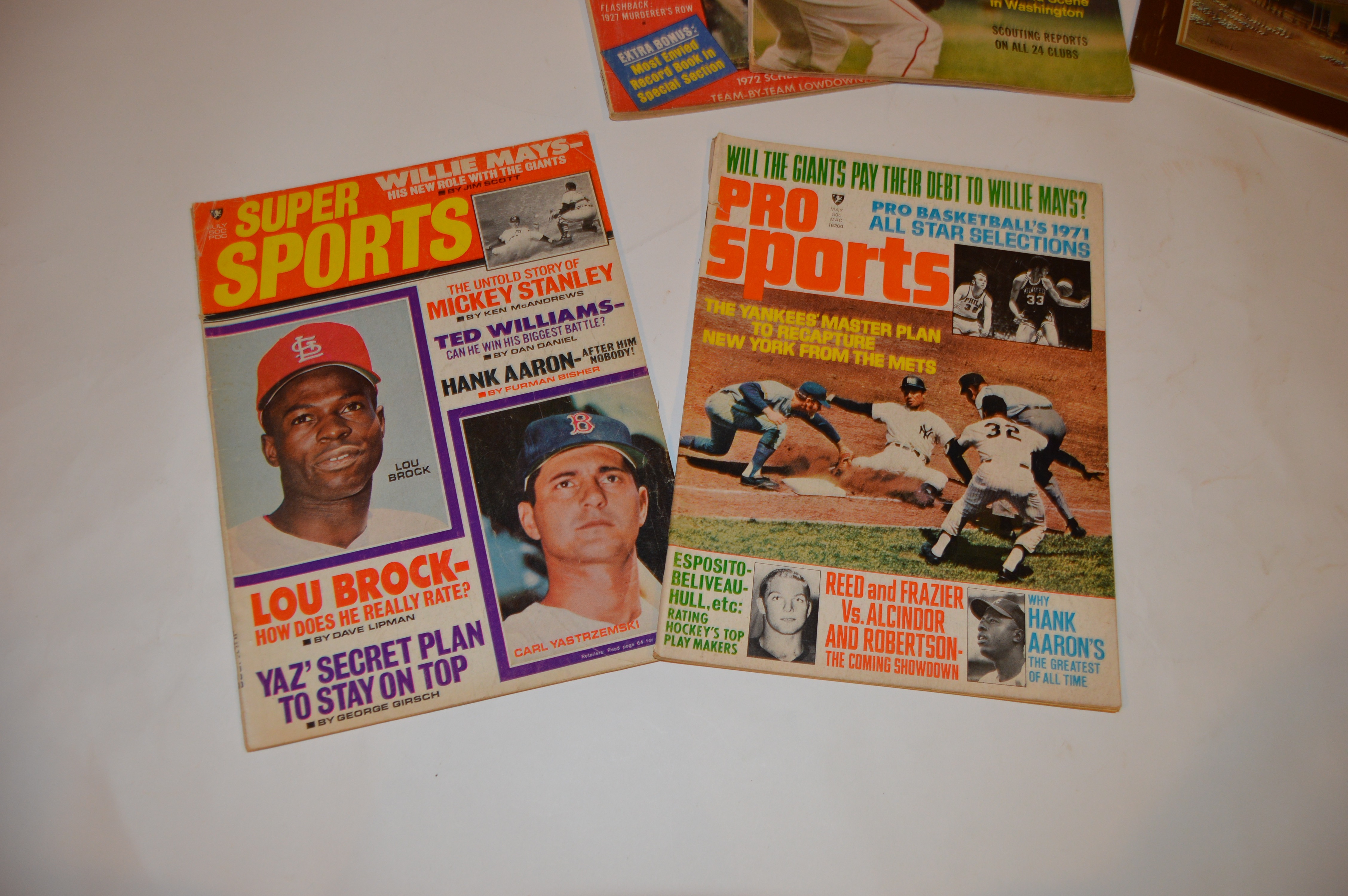 1960s-1970s Vintage Sports Magazines and Publications
