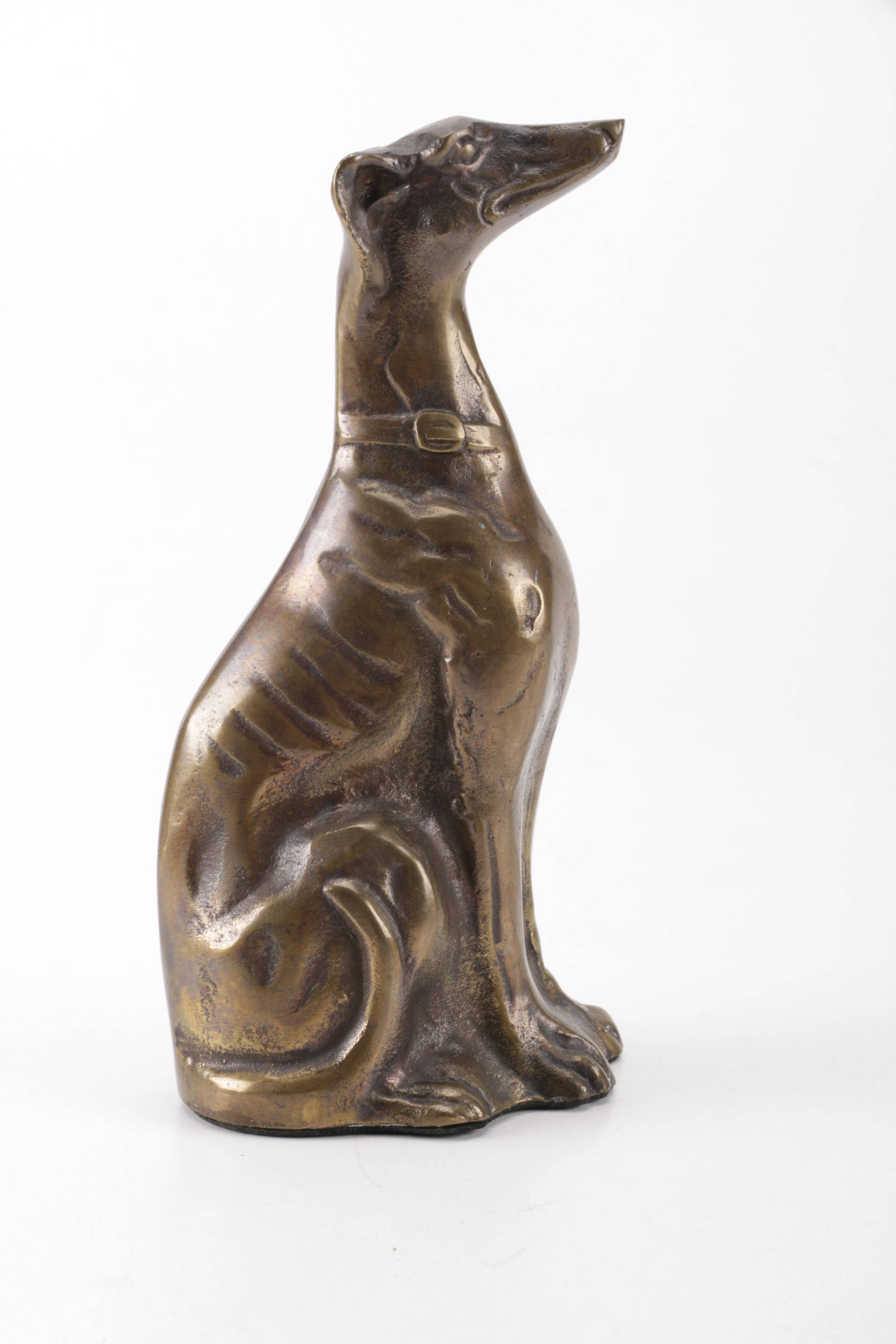 Pair of Whippet Figurines