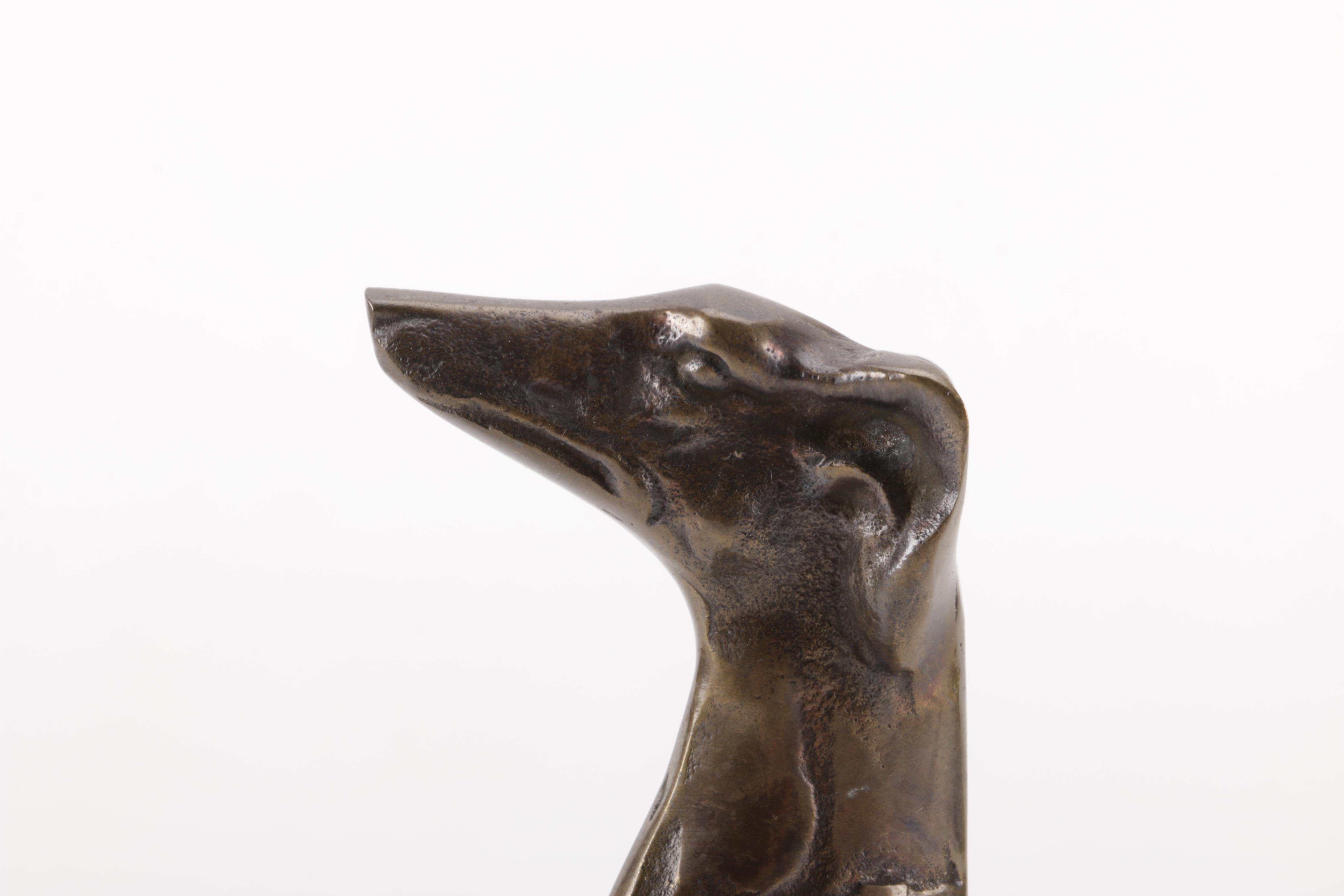 Pair of Whippet Figurines