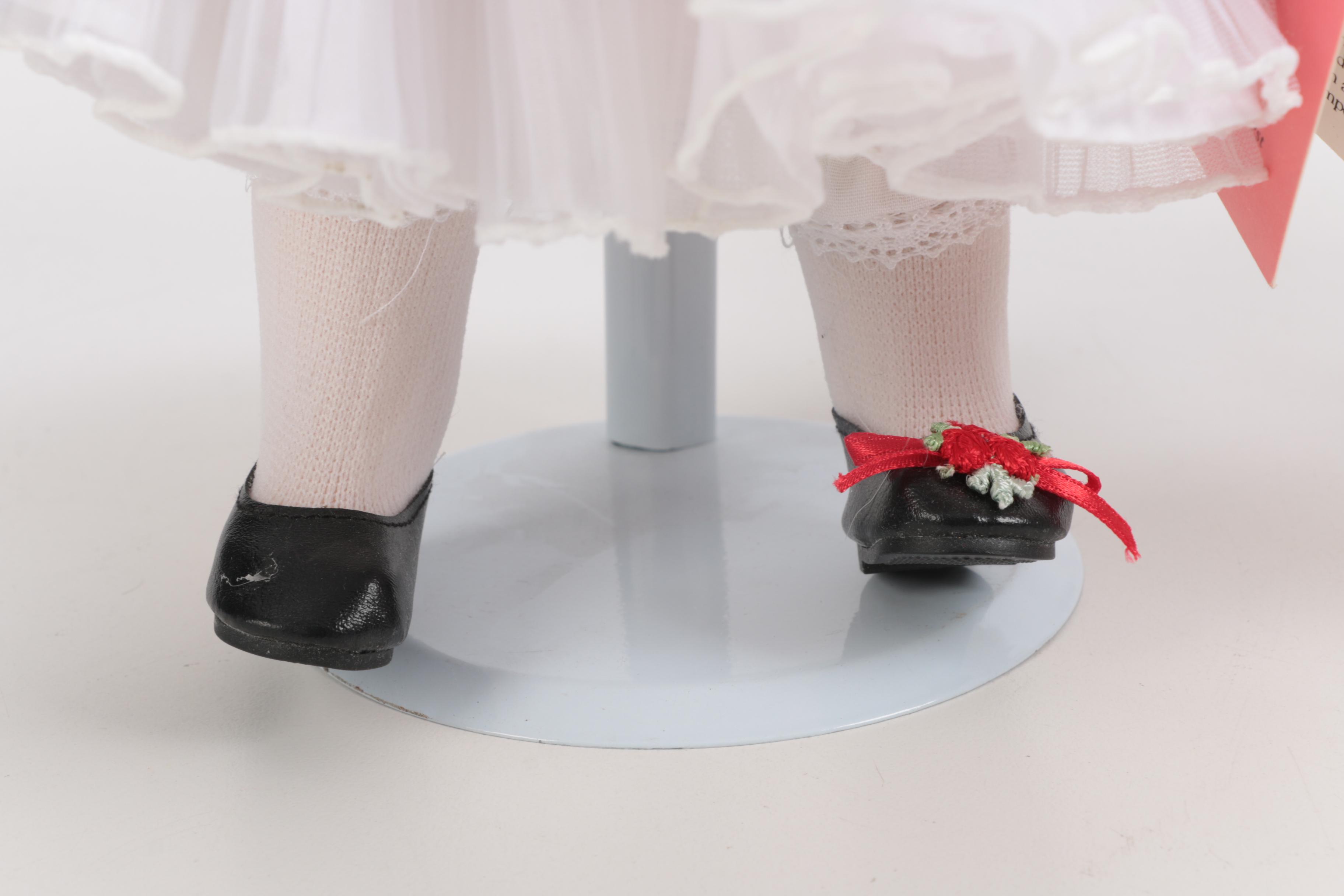 Generous Collection of Porcelain and Stuffed Dolls including Precious Moments