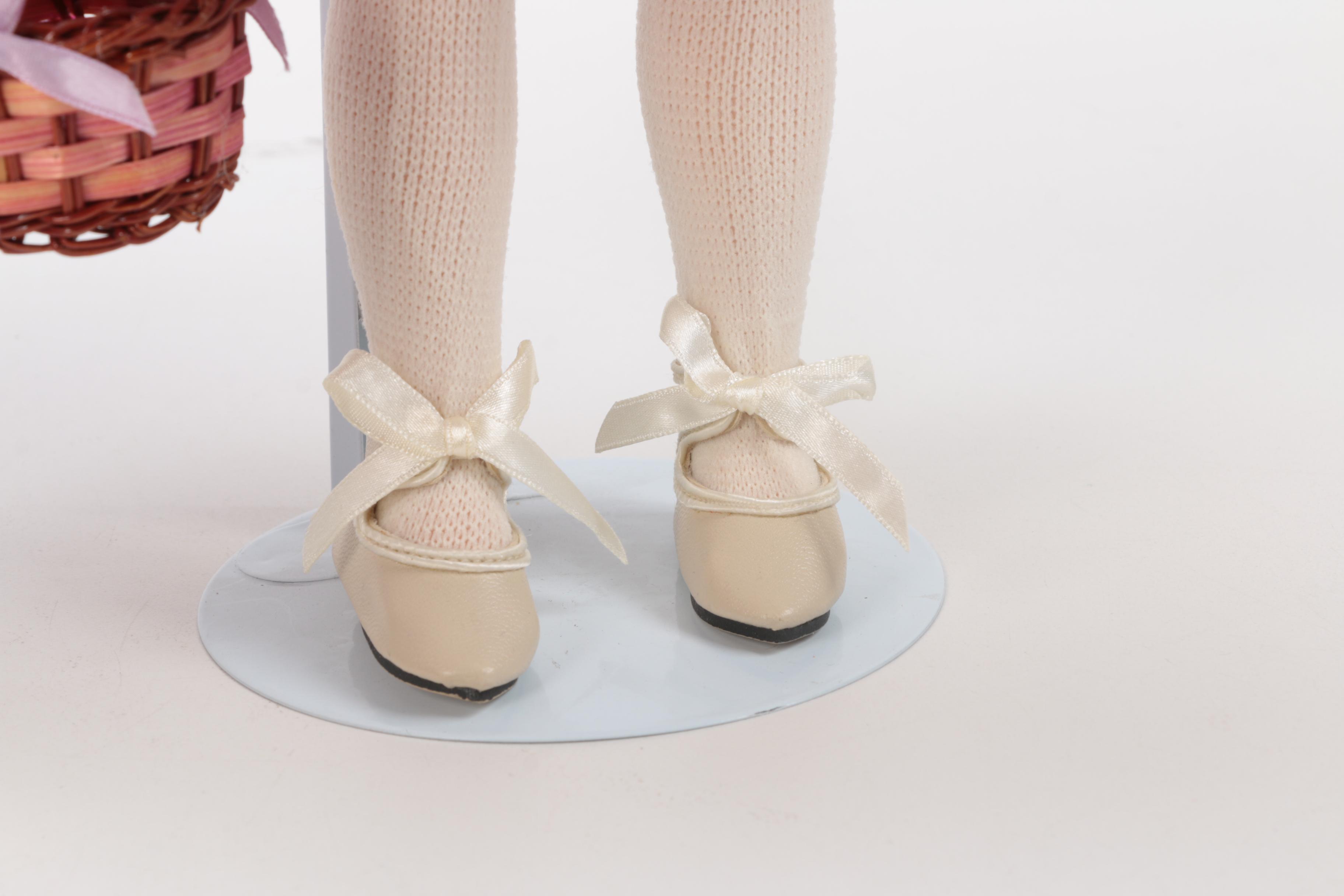 Generous Collection of Porcelain and Stuffed Dolls including Precious Moments