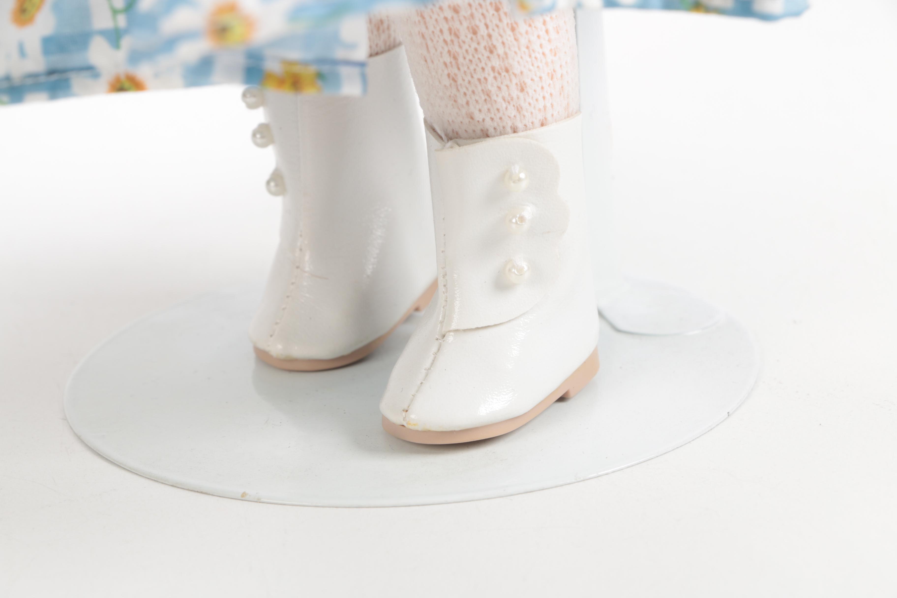 Generous Collection of Porcelain and Stuffed Dolls including Precious Moments