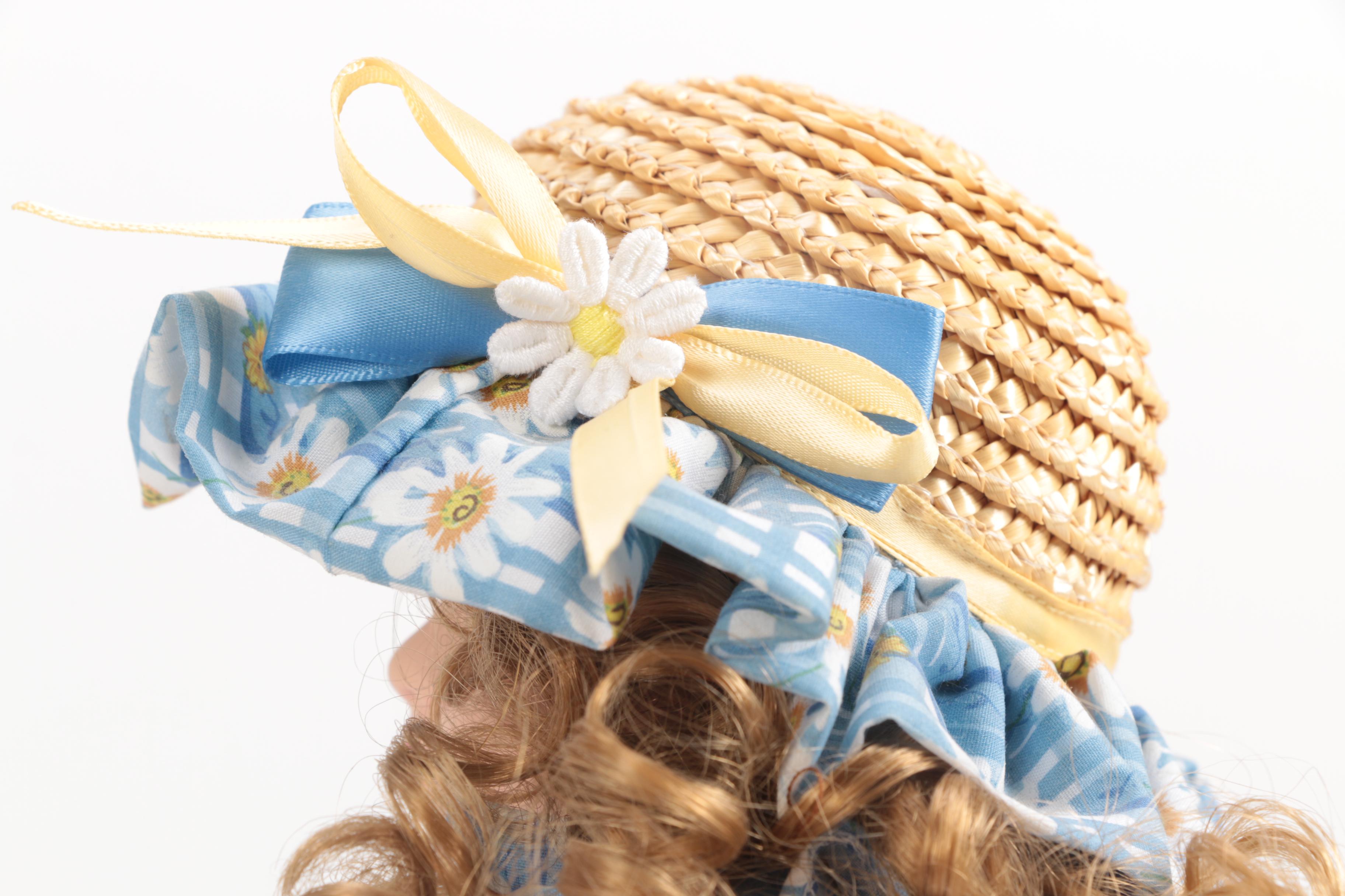 Generous Collection of Porcelain and Stuffed Dolls including Precious Moments