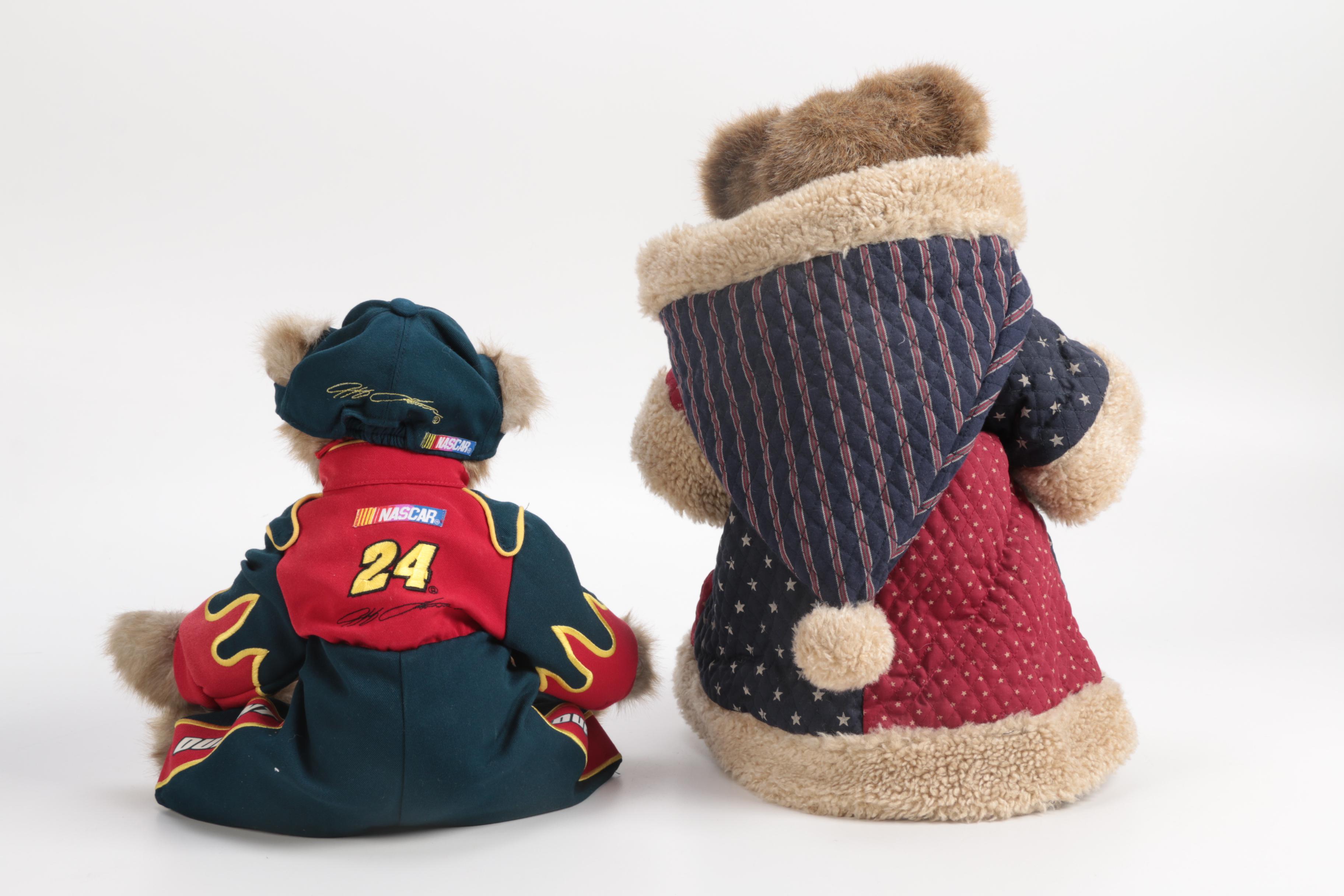 Generous Collection of Porcelain and Stuffed Dolls including Precious Moments